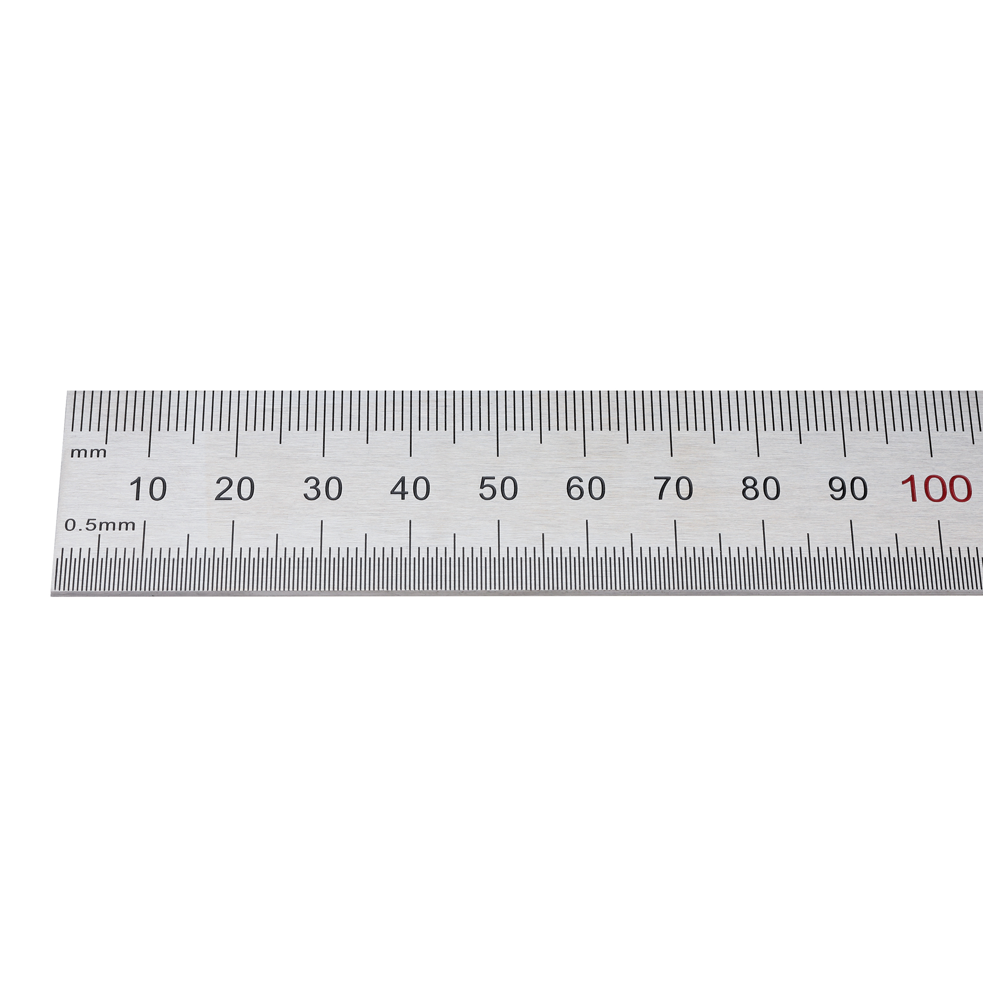 Линейка Kinex K-met 1000х30х1,0мм Шкала 0,5/1,0мм 1022-02-100