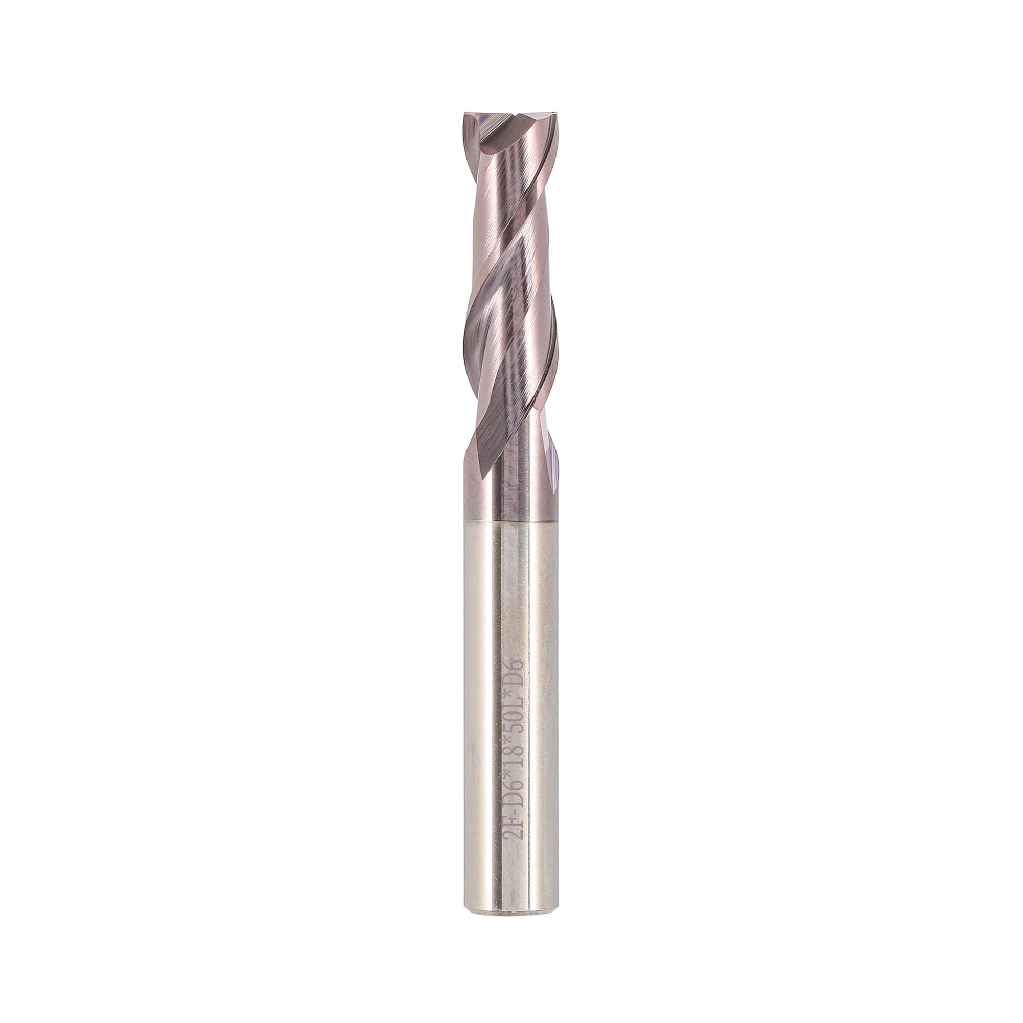 Фреза твердосплавная по металлу H-Tools 8,0x60/24мм d08 2z 55HRC P20 TiALN 19989-080