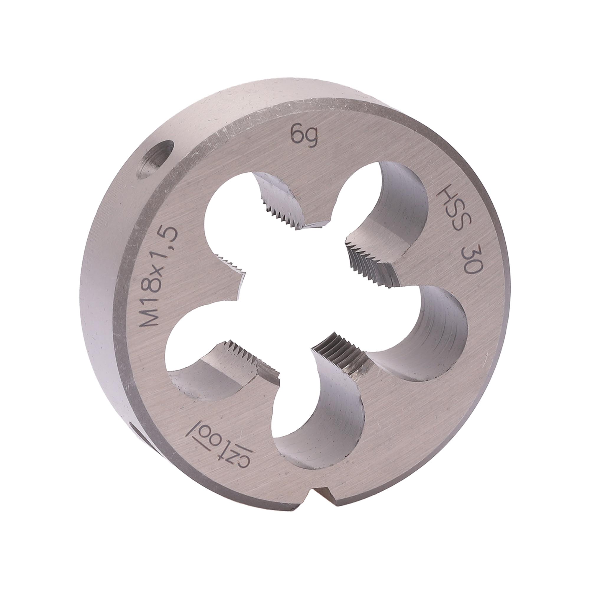 Плашка Bucovice Tools М18х1,5 HSS DIN EN 22568 6g 45х14мм 240182