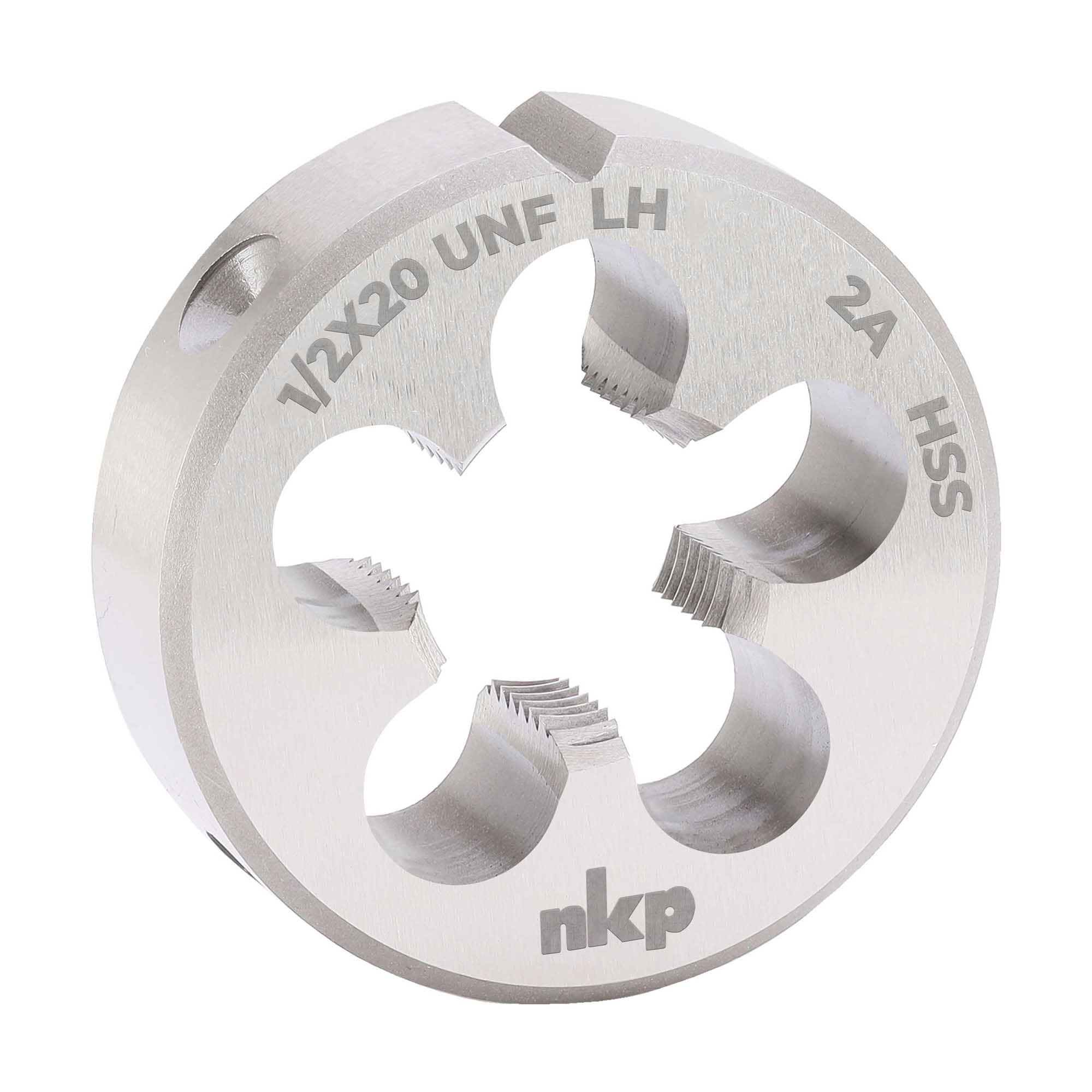 Плашка левая NKP UNF 1/2"-20 HSS DIN EN22568 2A 38x10мм 324222N