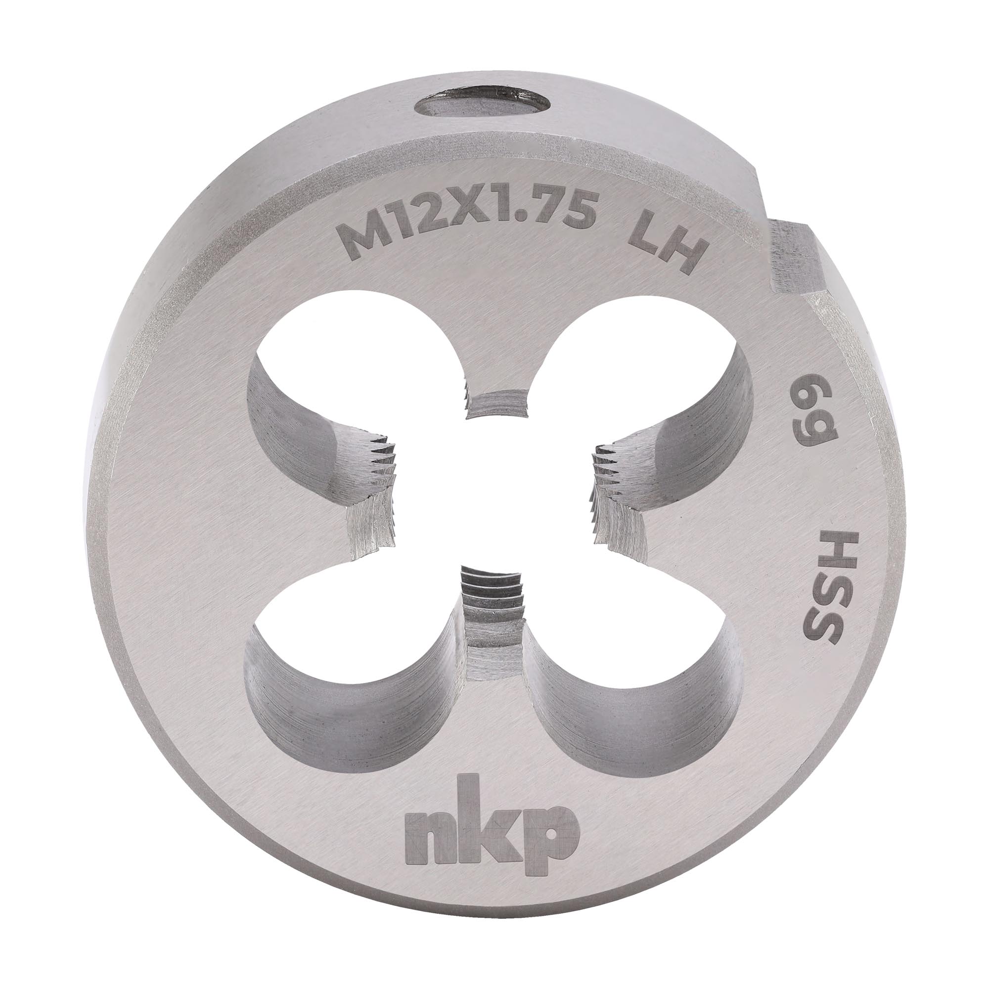 Плашка левая NKP М12х1,75 DINEN22568 HSS 6g 38х14мм 250120N