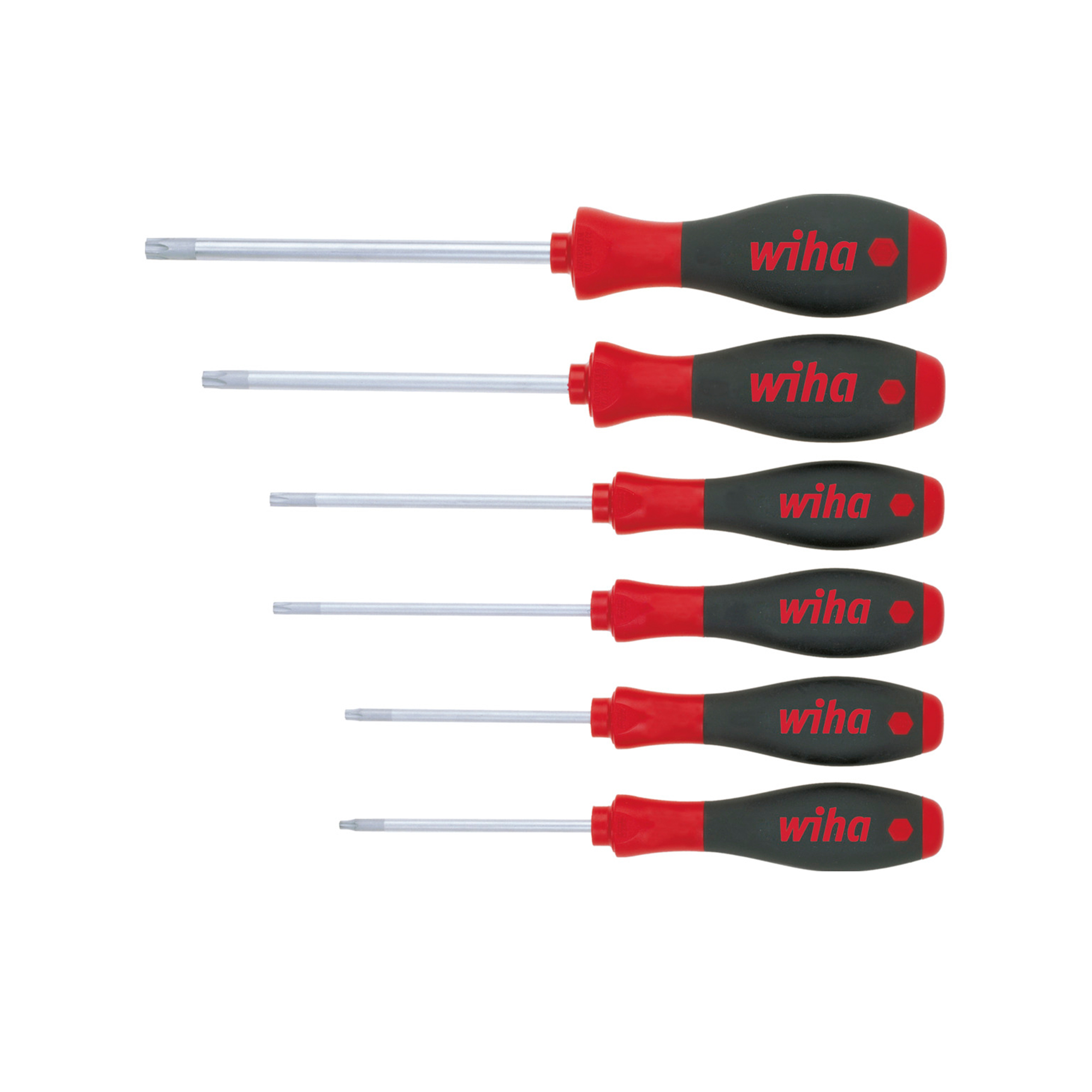 Набор отверток SoftFinish TORX 6пр Wiha 362 07155