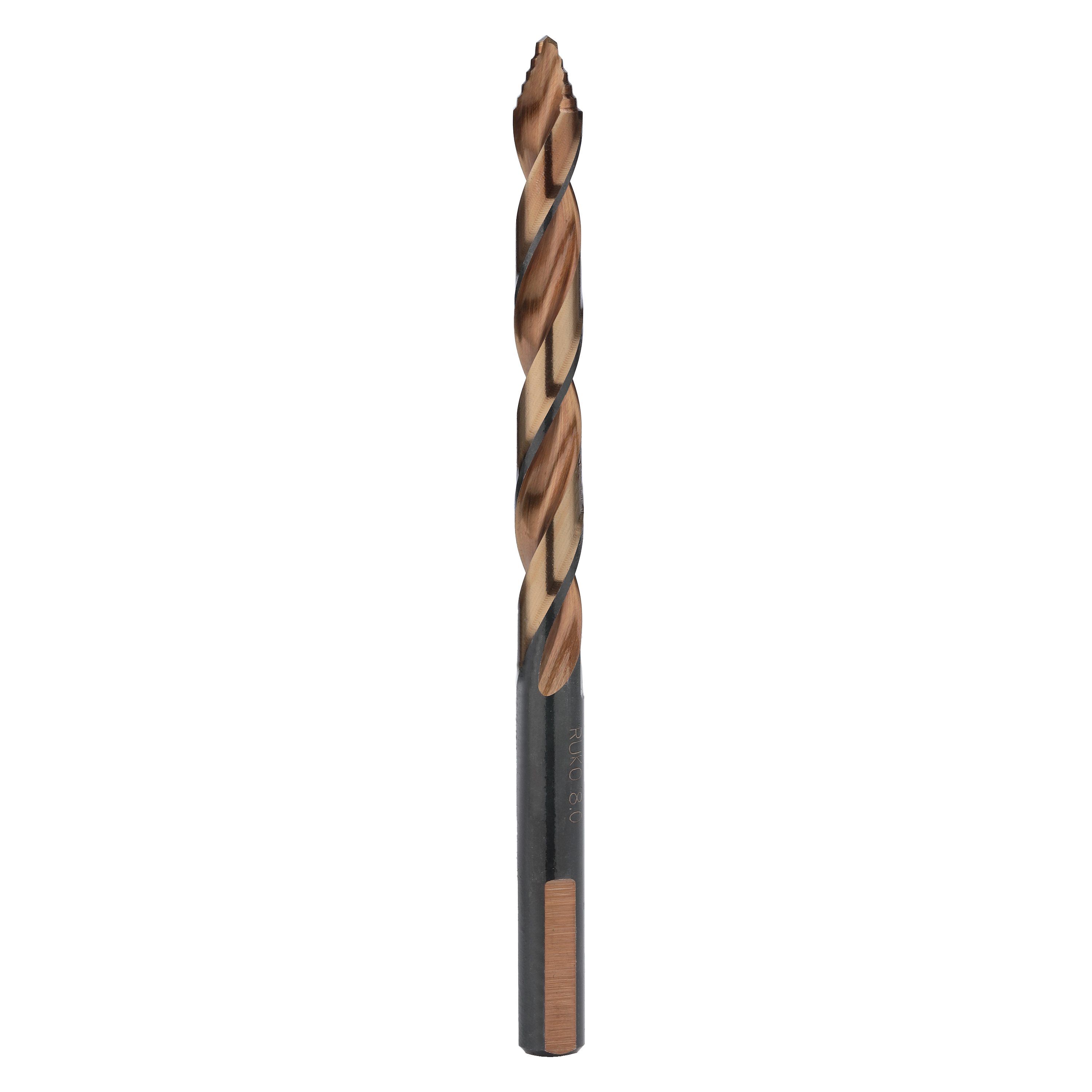 Сверло по металлу FlowSTEP Ruko 10,5x133/87мм DIN338 HSSE-Co5 VA h8 5xD 118° 259105E