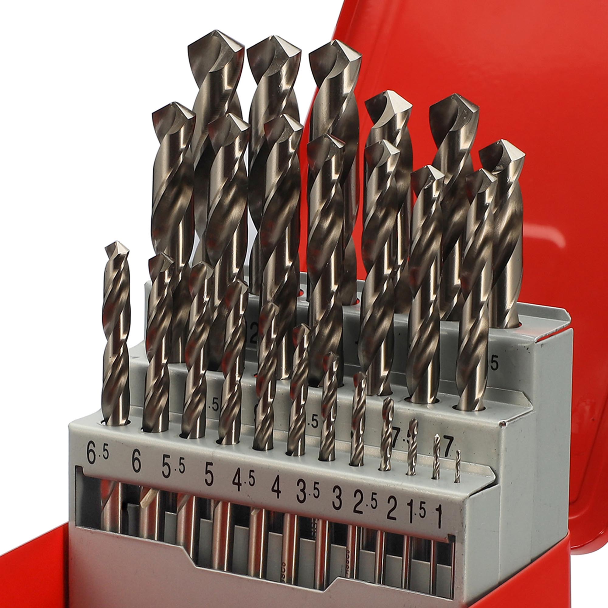 Набор сверл по металлу H-Tools Pro 1-13мм 25шт HSS-G 118° DIN338 214215PRO