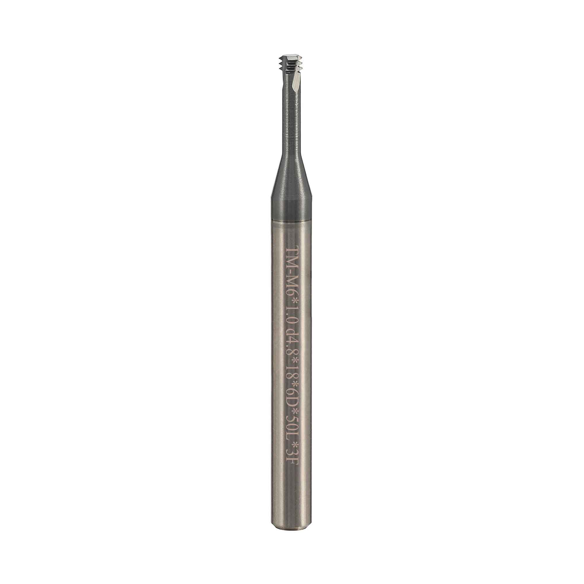Резьбофреза 3 витковая М 6,0х1,0 52Hrc AlCrN 3xD 3F 60° BSKT BSE035S010