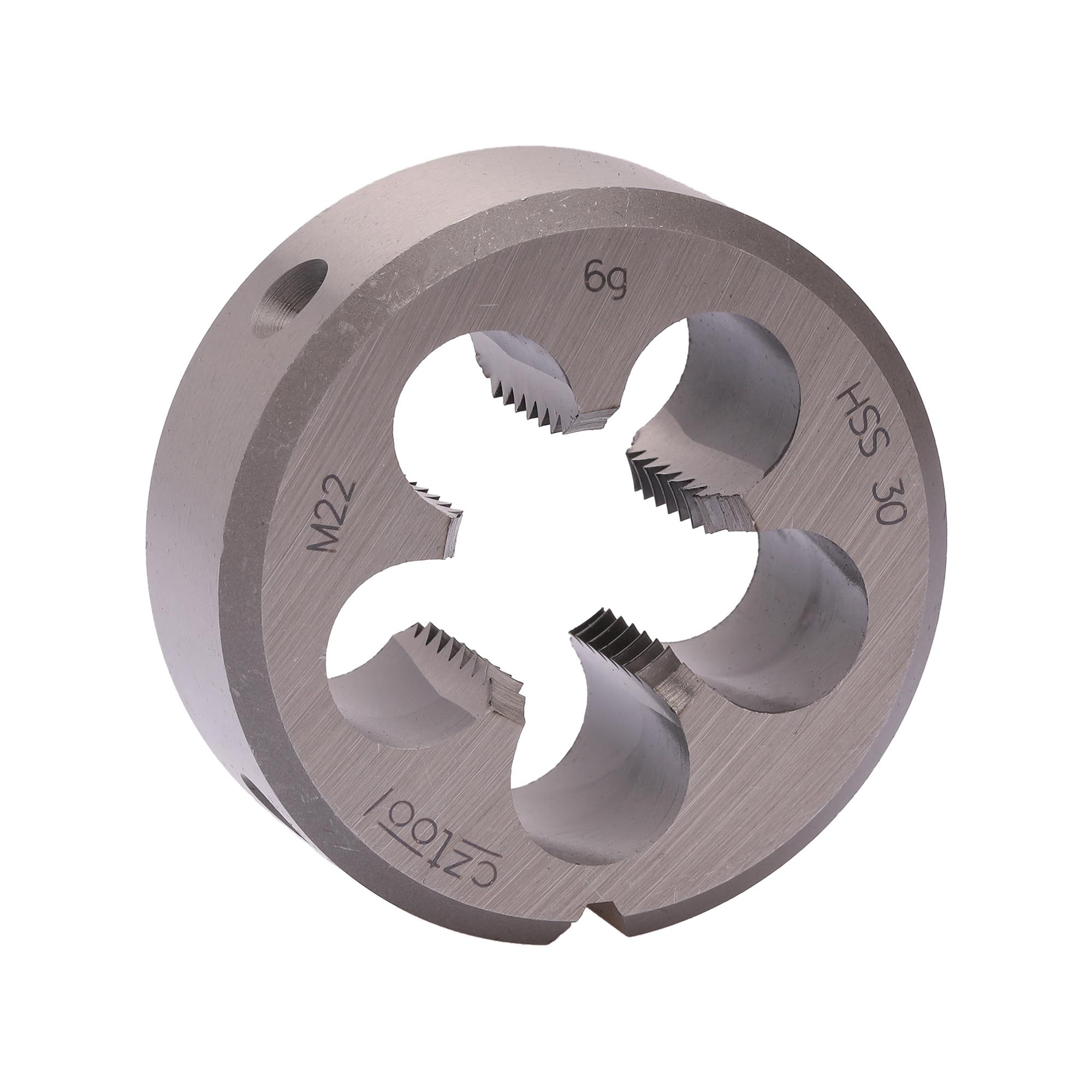 Плашка Bucovice Tools М22х2,5 HSS DIN EN 22568 6g 55х22мм 240220