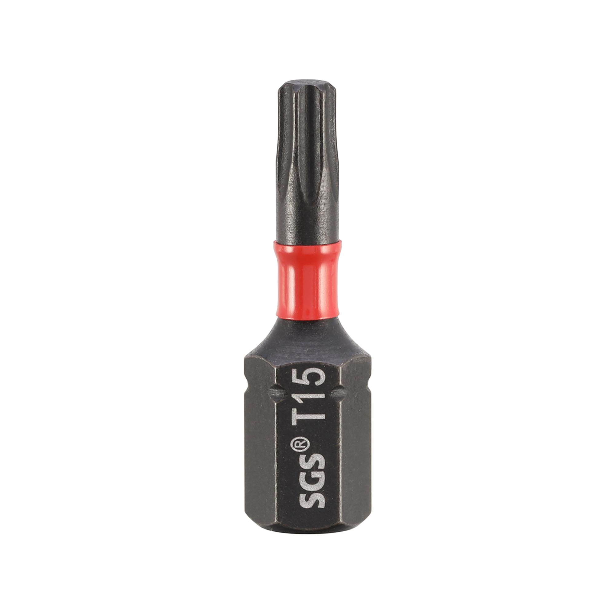 Бита ударная Impact SGS TORX T15 х25мм S2 1шт 6325-T15-IB