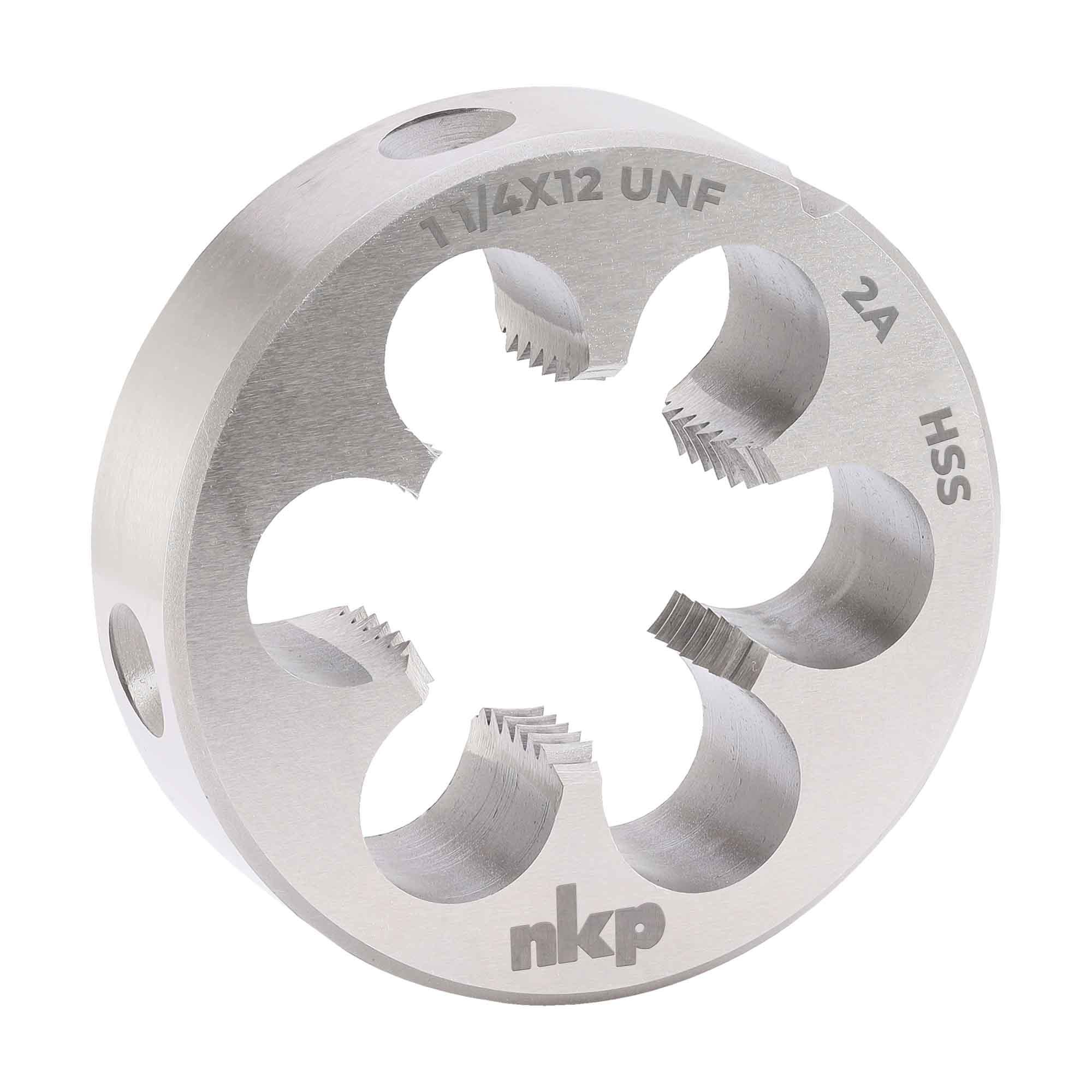 Плашка дюймовая NKP UNF 1,1/4"-12 HSS DIN22568 65x18мм 246114N