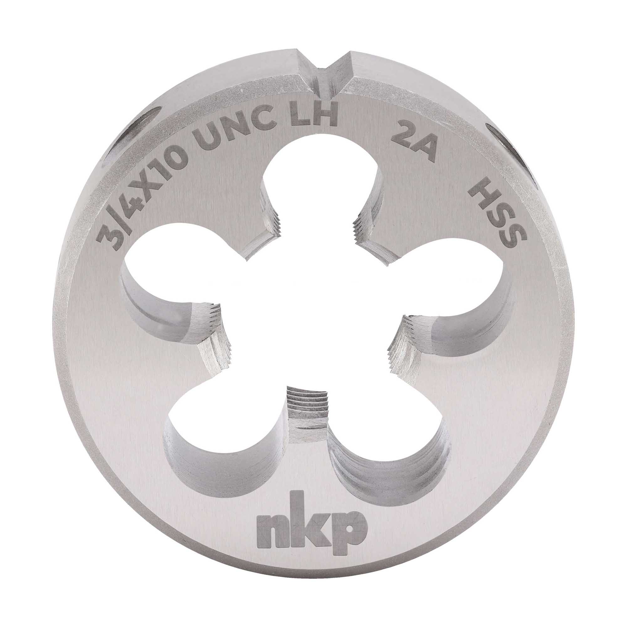 Плашка левая NKP UNC 3/4"-10 HSS DIN EN22568 2A 45x18мм 323230N