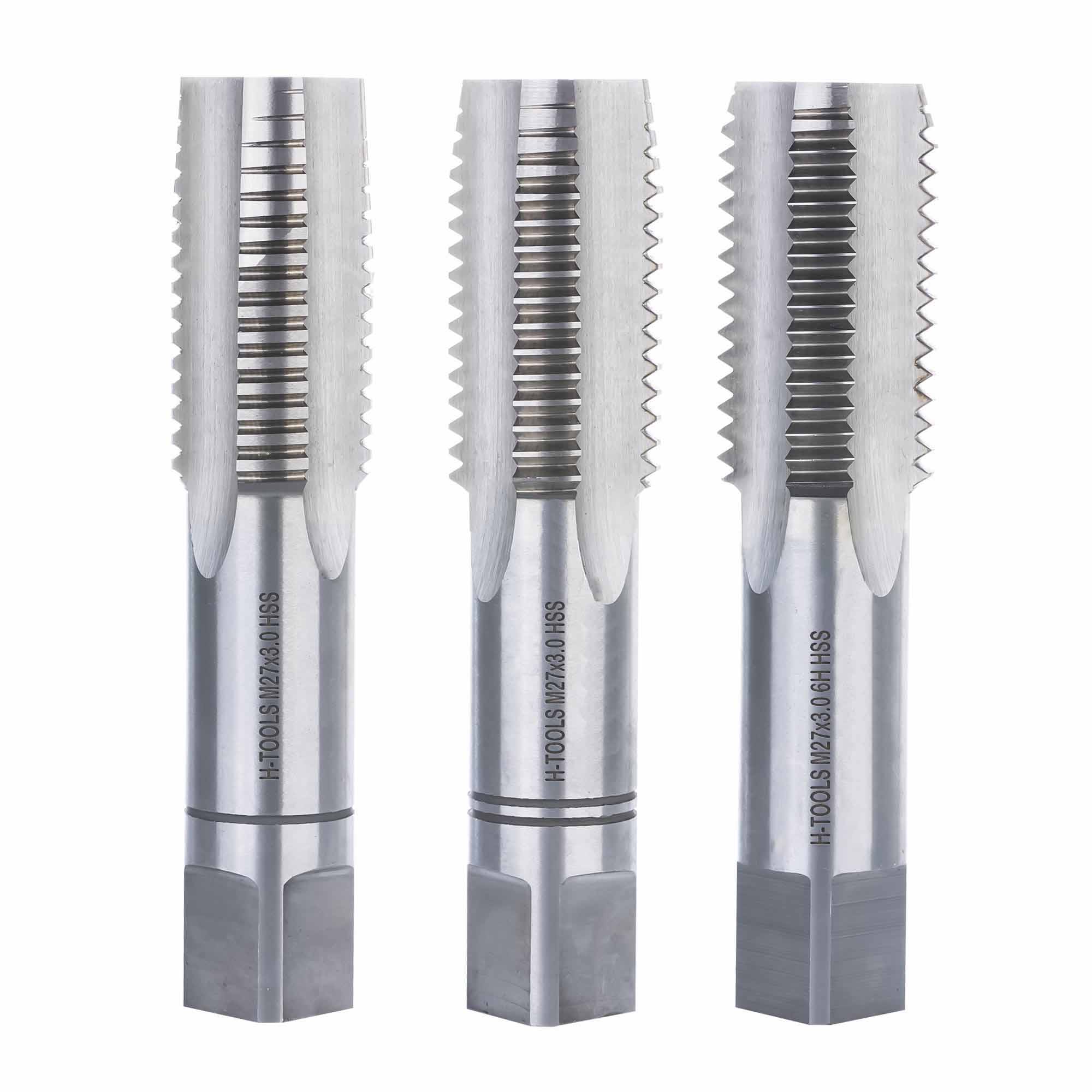 Набор метчиков 3шт H-Tools HSS-G DIN352 6h М27х3,0 230270HT