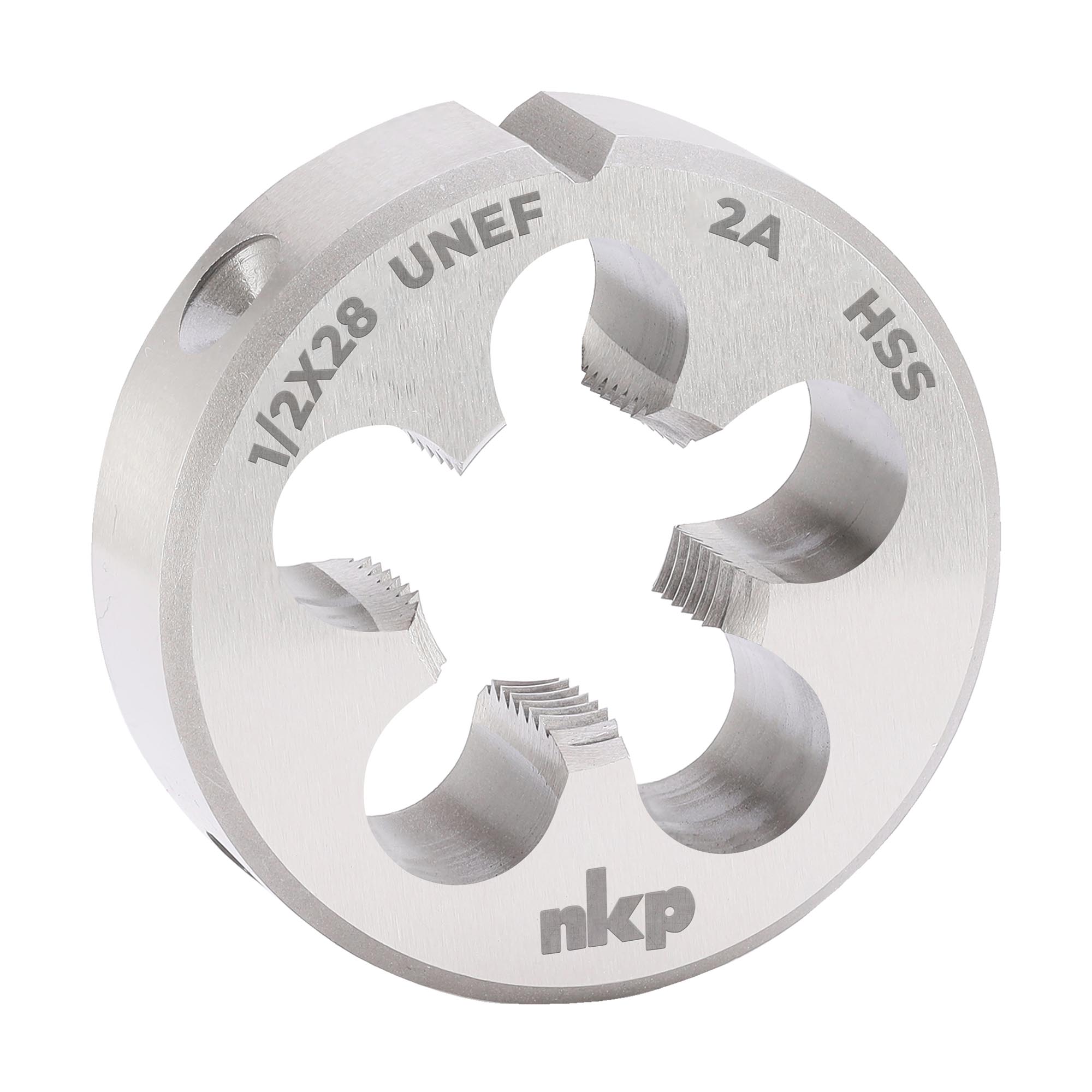 Плашка дюймовая NKP UNEF 1/2"-28 HSS DIN22568 38x10мм 248120N