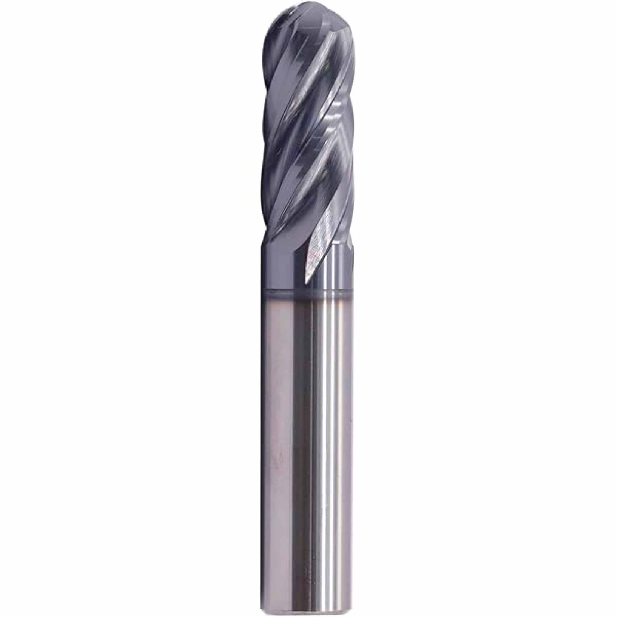 Фреза твердосплавная радиусная H-Tools 10x100/20мм d10 4z 55HRC P20 TiALN 19981-100