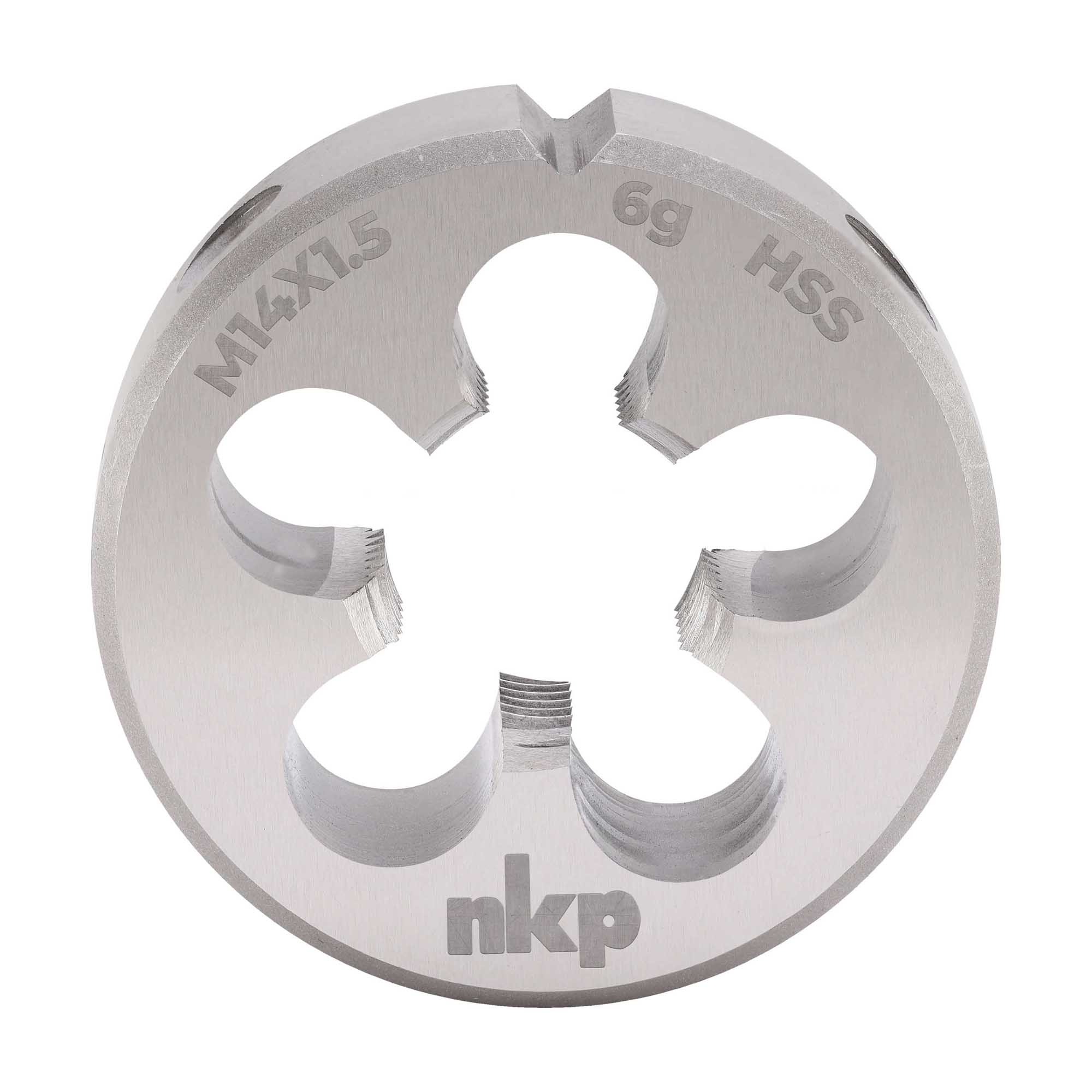 Плашка NKP М14х1,5 DINEN22568 HSS 6g 38х10мм 240141N