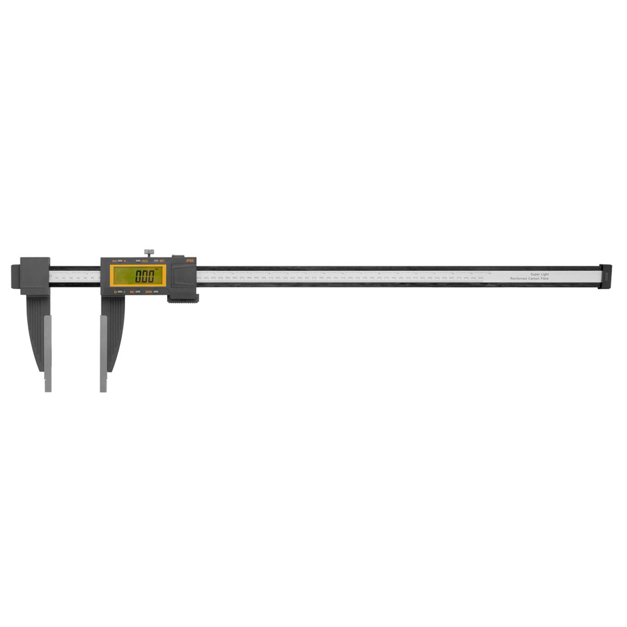 Штангенциркуль электронный Kinex ШЦЦ-3-1000/150мм 0,01мм DIN862 IP65 Carbon 6043-435-150