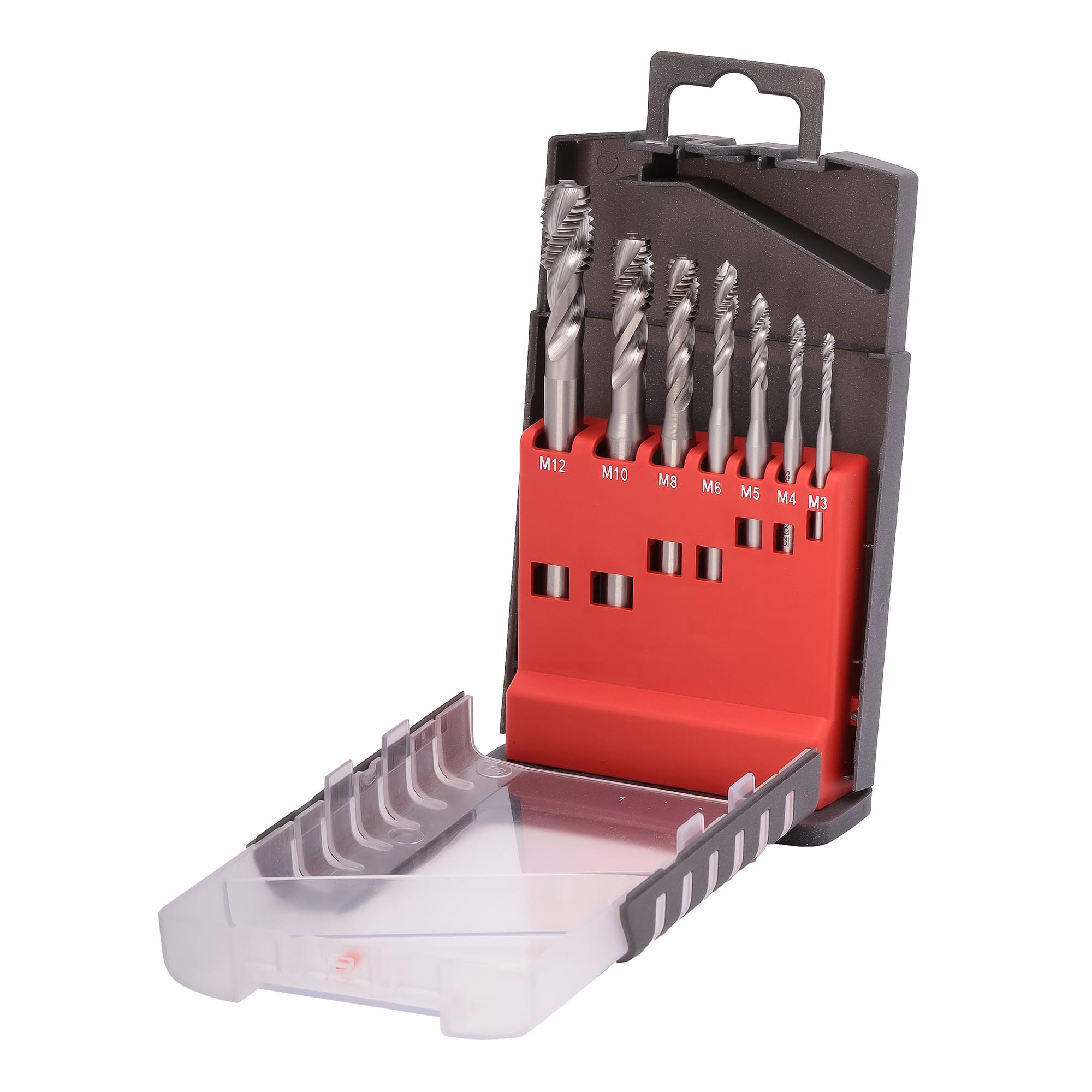 Набор машинных метчиков Bucovice Tools M3-M12 HSS DIN371/376 7пр 105002