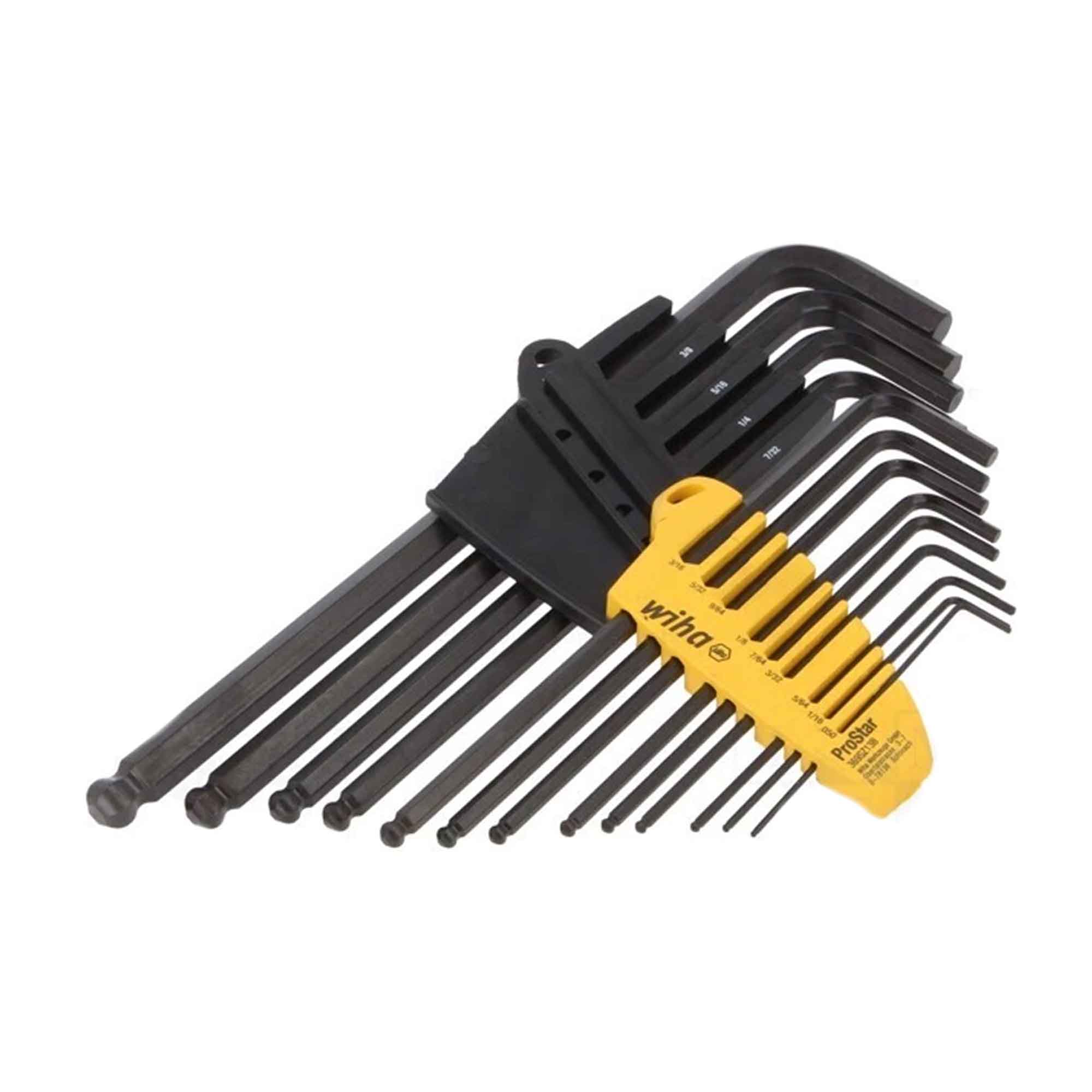 Набор шестигранников Г-образных 0,05"-3/8" 13шт ProStar Wiha 369ZB 24189