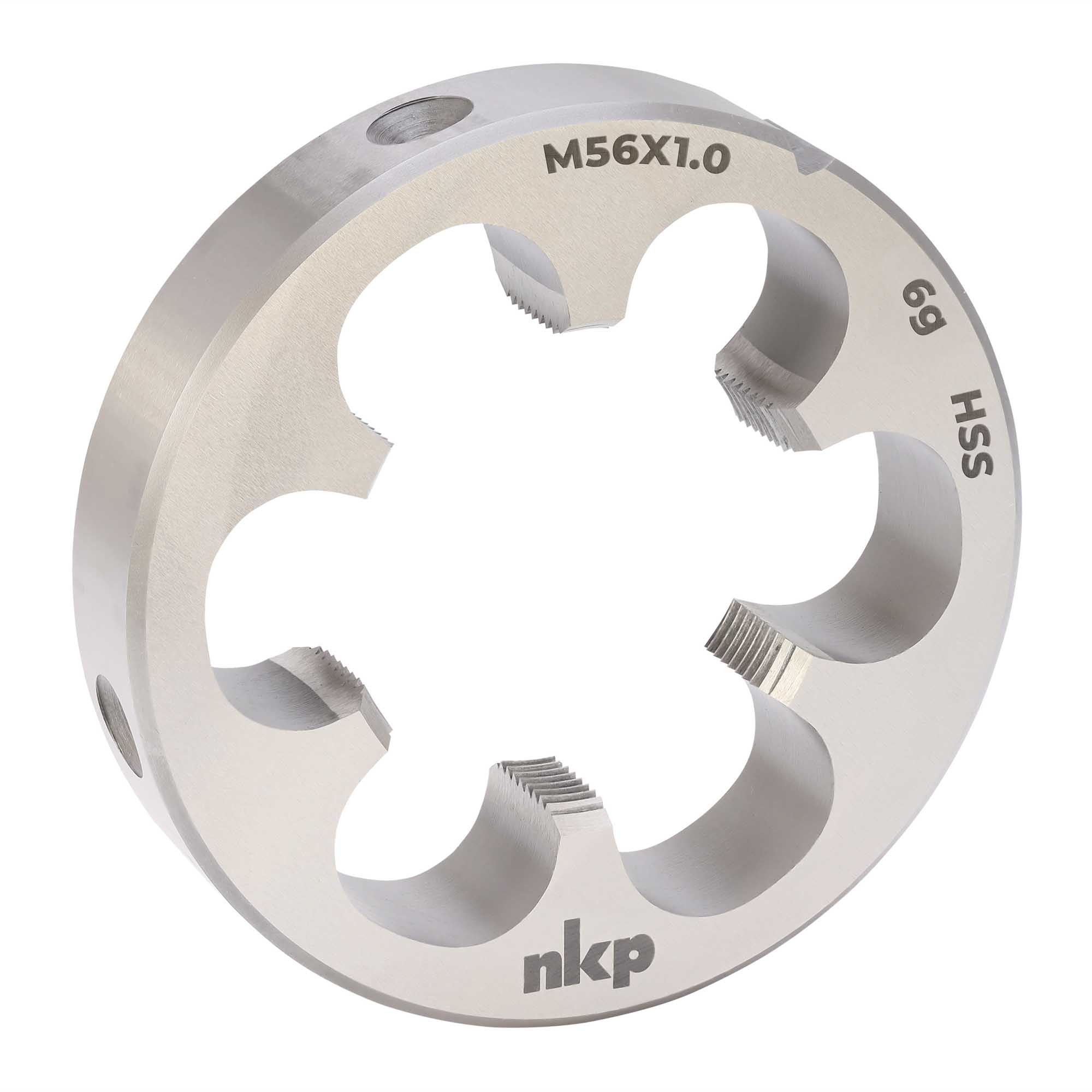 Плашка NKP М56х1,0 DINEN22568 HSS 6g 105х22мм 240564N