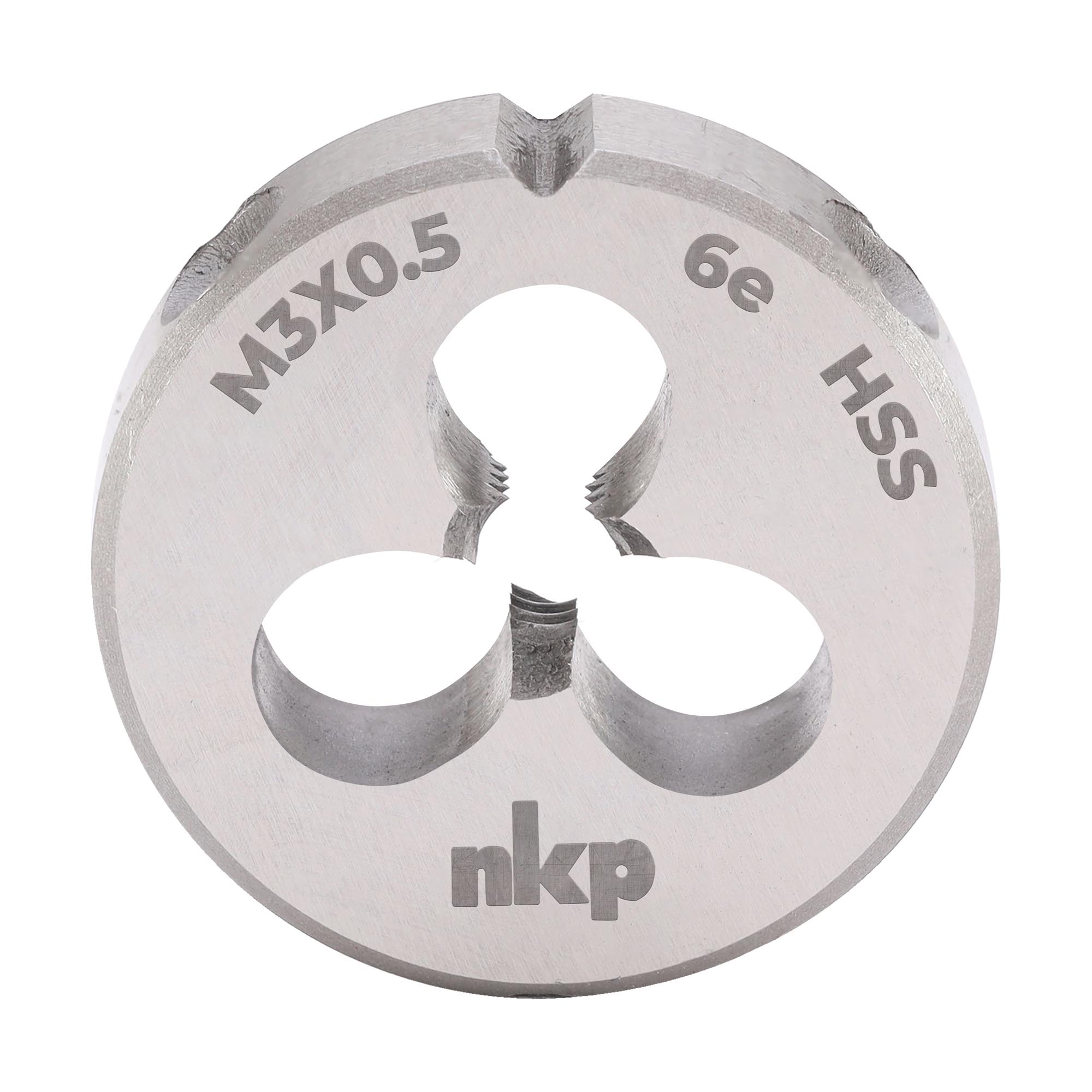 Плашка NKP М3х0,5 DINEN22568 HSS 6e 20х5мм 239030N