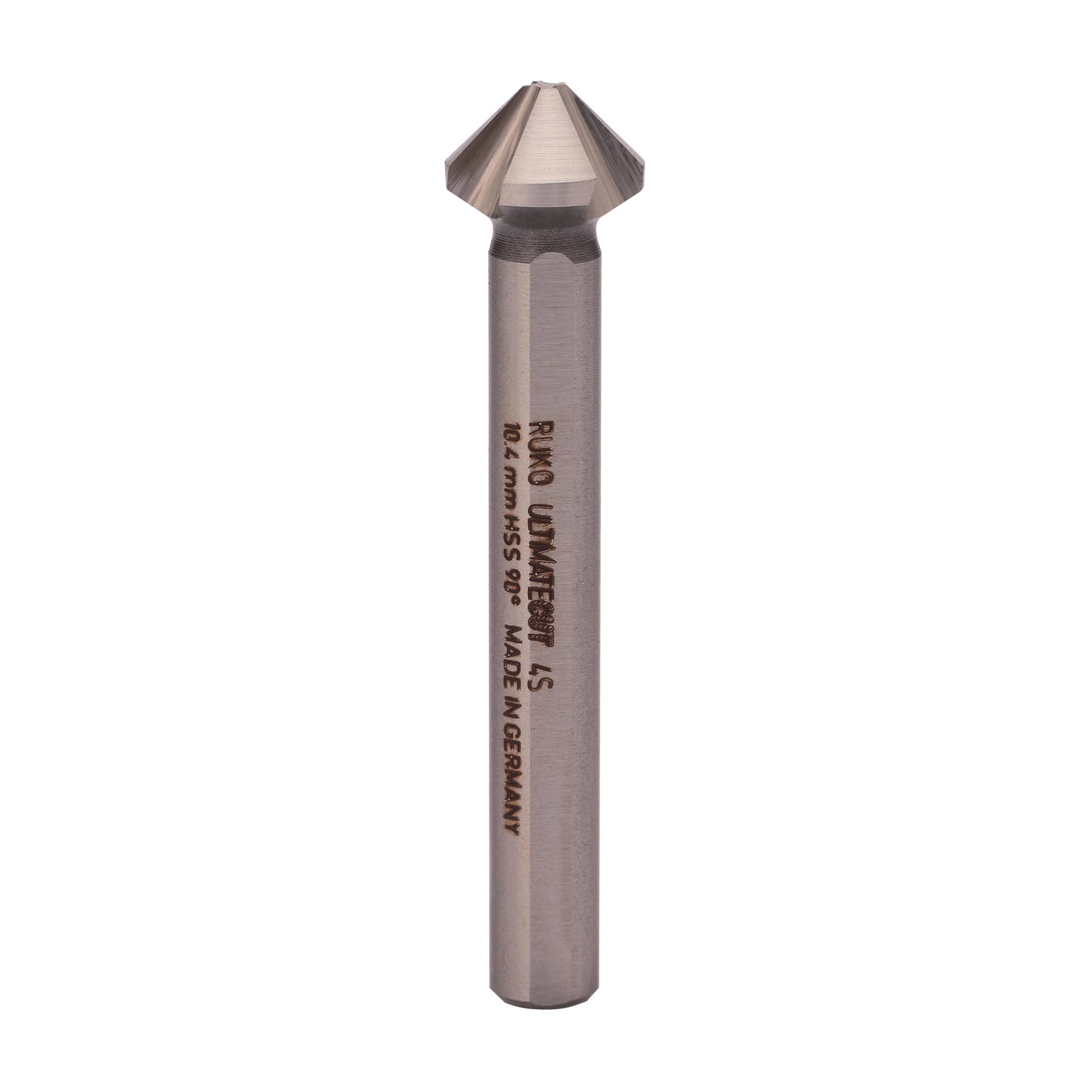 Зенковка по металлу Ruko UltimateCut 4S 90° 10,4мм HSS-G 4z DIN335C L50мм d6мм 102874
