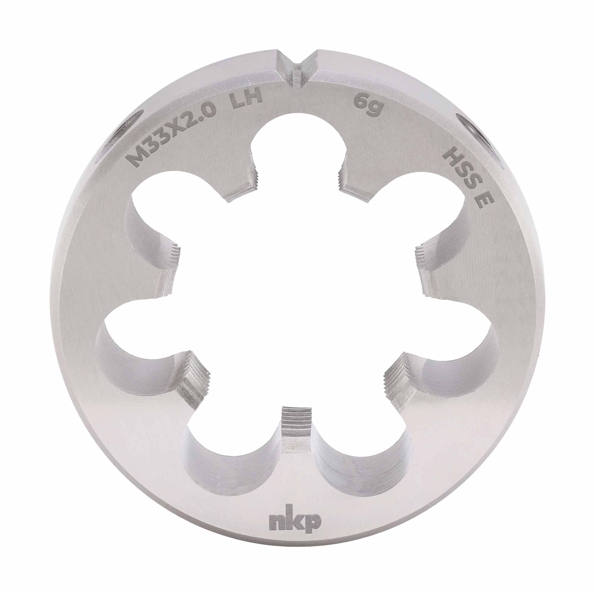 Плашка левая NKP М33х2,0 DINEN22568 HSSE 6g 65х18мм 294332N