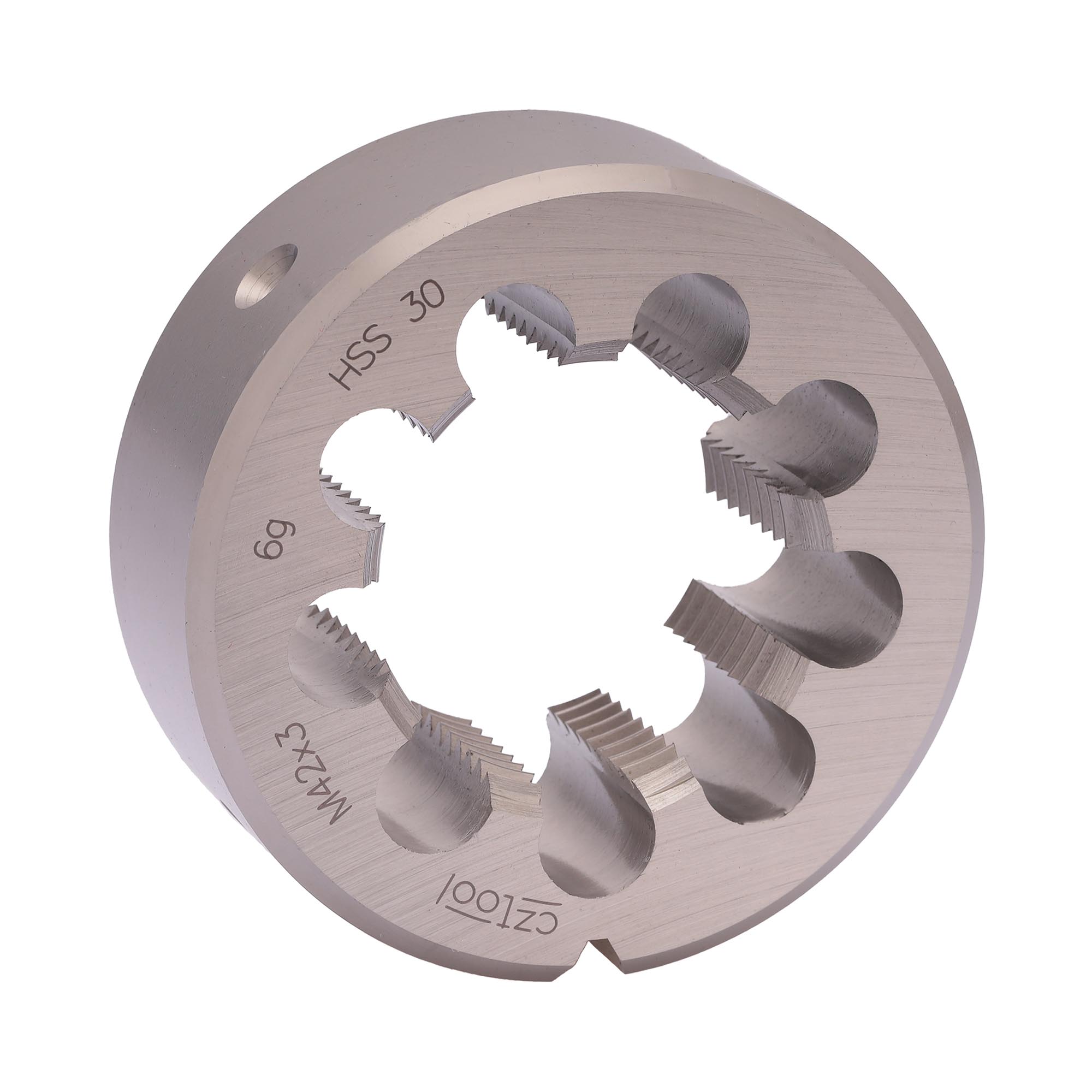 Плашка Bucovice Tools М42х3,0 HSS DIN EN 22568 6g 75х30мм 240421