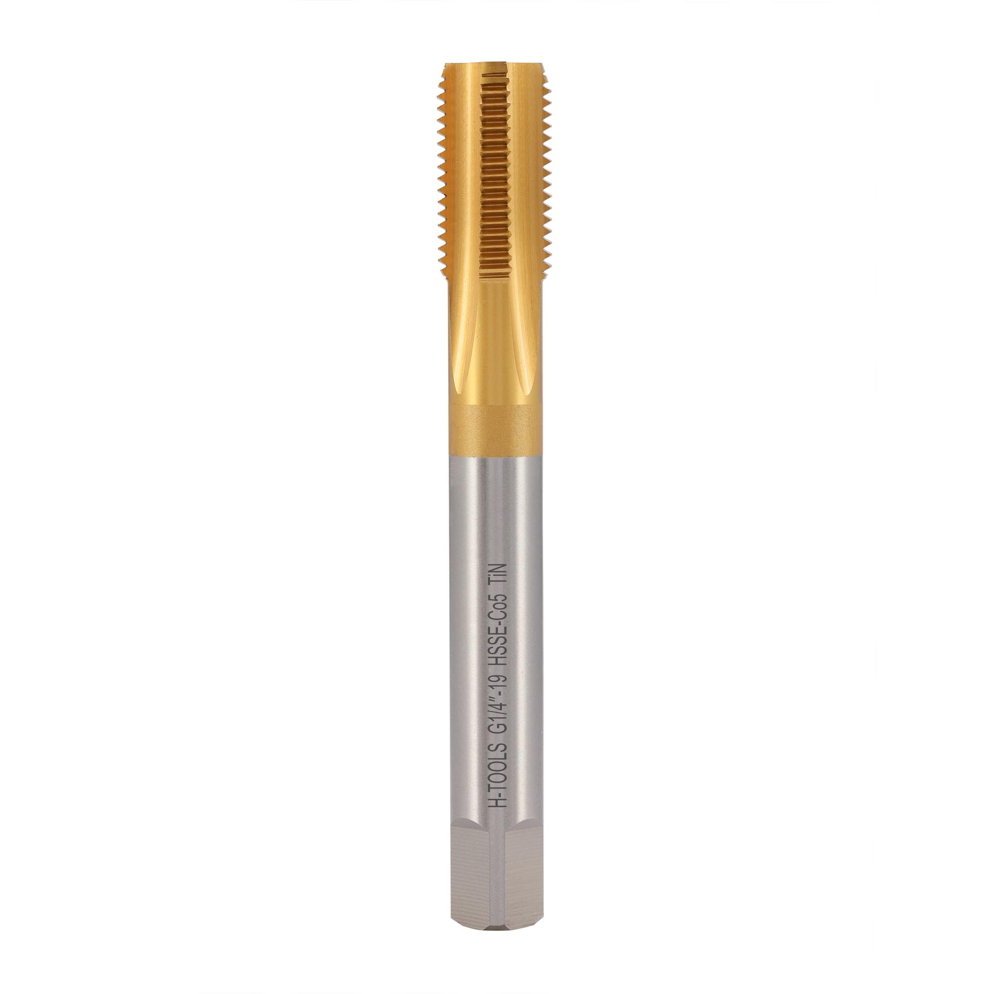 Метчик машинный H-Tools G1/4"-19 DIN5156 HSSE TiN 262014EHT