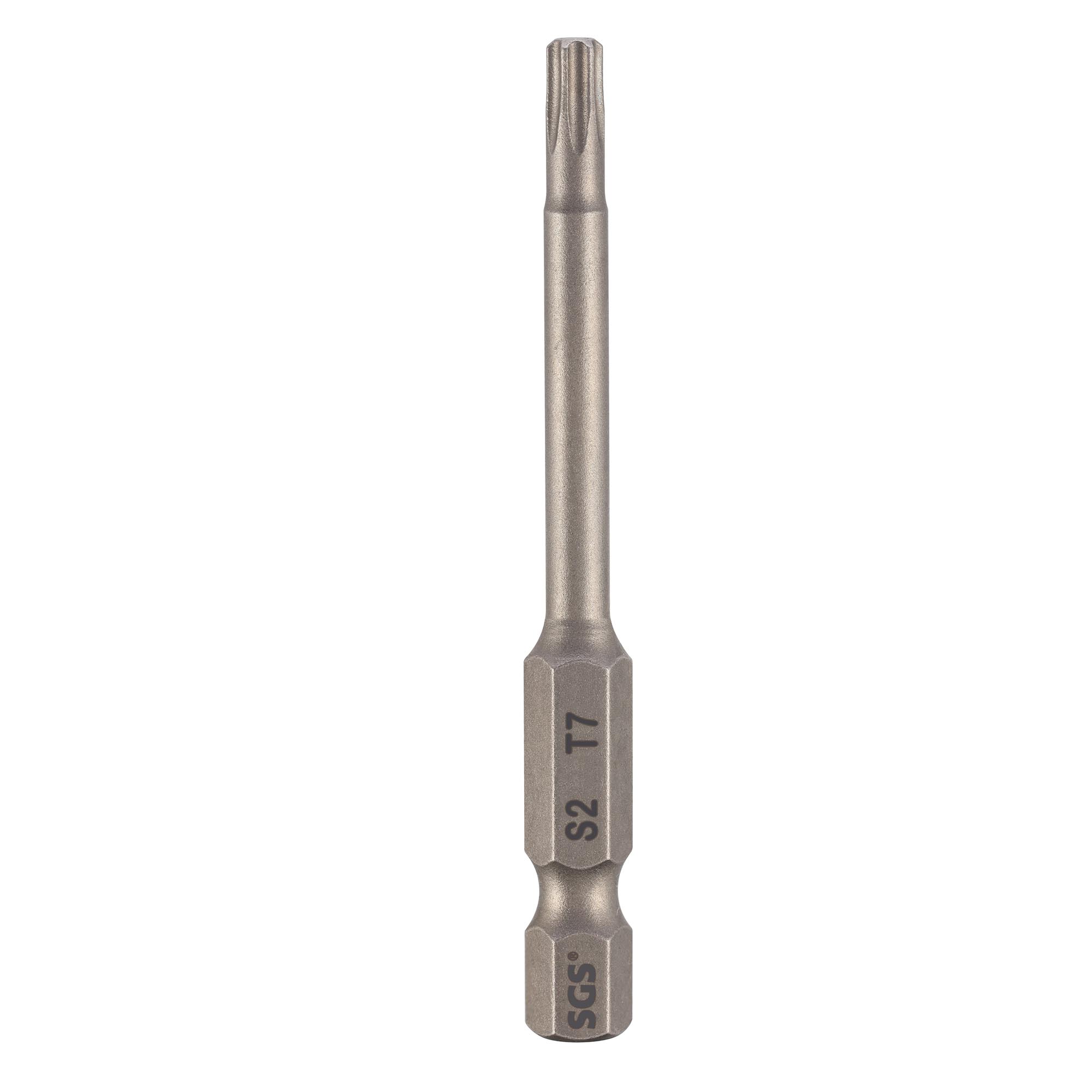 Бита SGS TORX T7х50мм S2 1шт 6350-T7