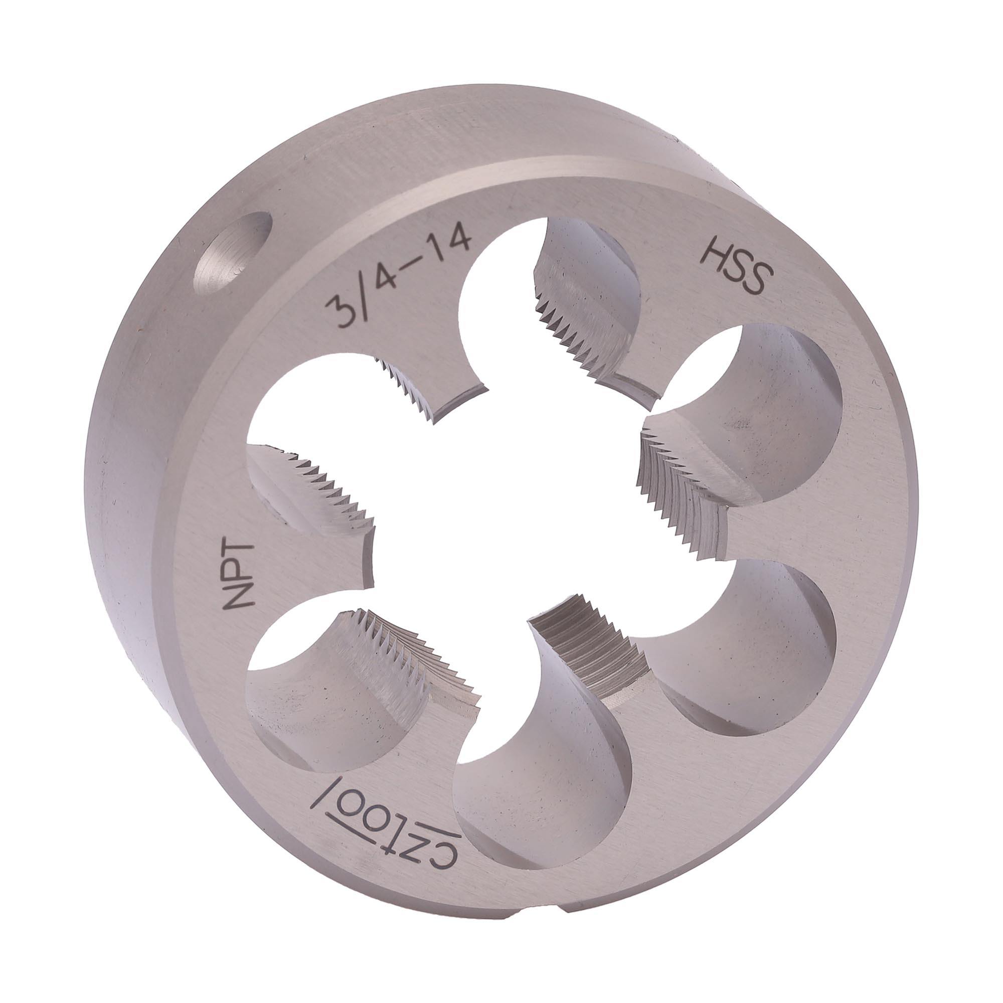 Плашка коническая Bucovice Tools NPT 3/4"-14 HSS DIN EN 24230 55x22мм 430340