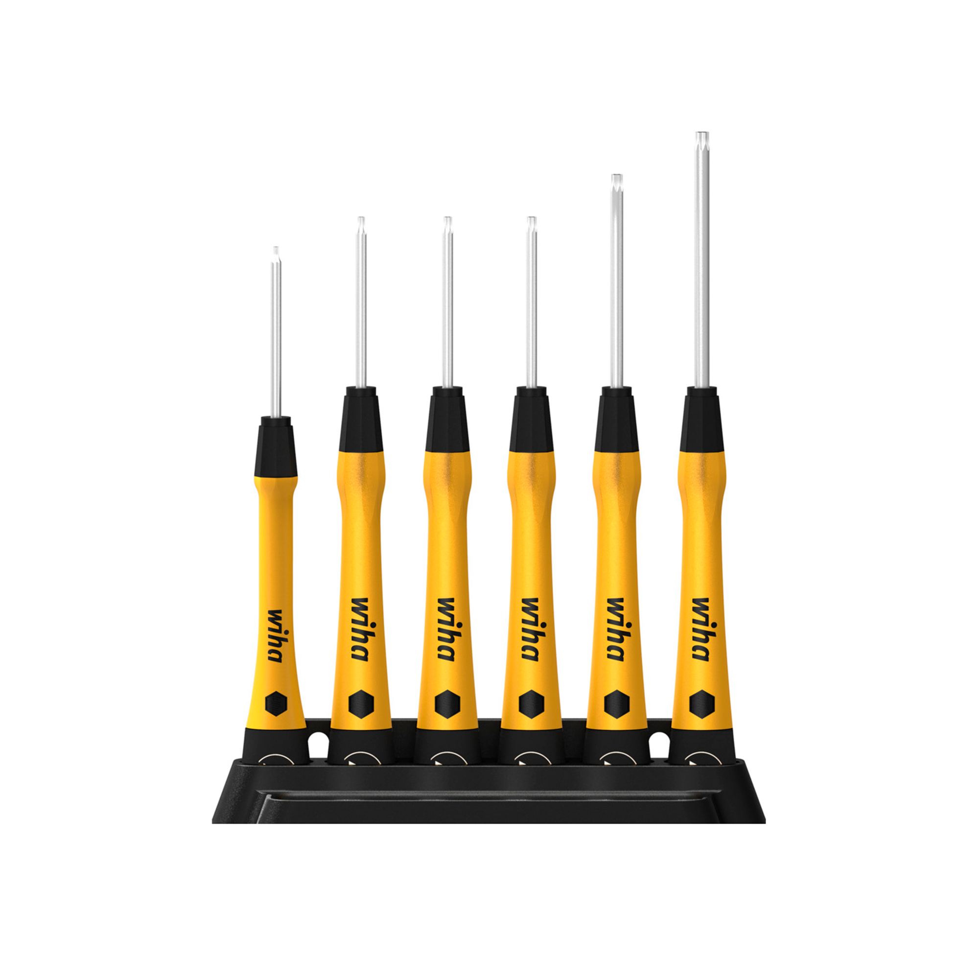 Набор отверток часовых PicoFinish TORX ESD 6пр Wiha 277P 43708