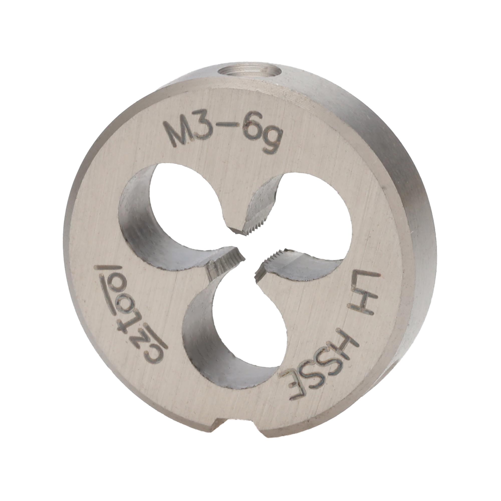 Плашка левая Bucovice Tools М3х0,5 HSSE-VA DIN EN 22568 6g 16х5мм 291030