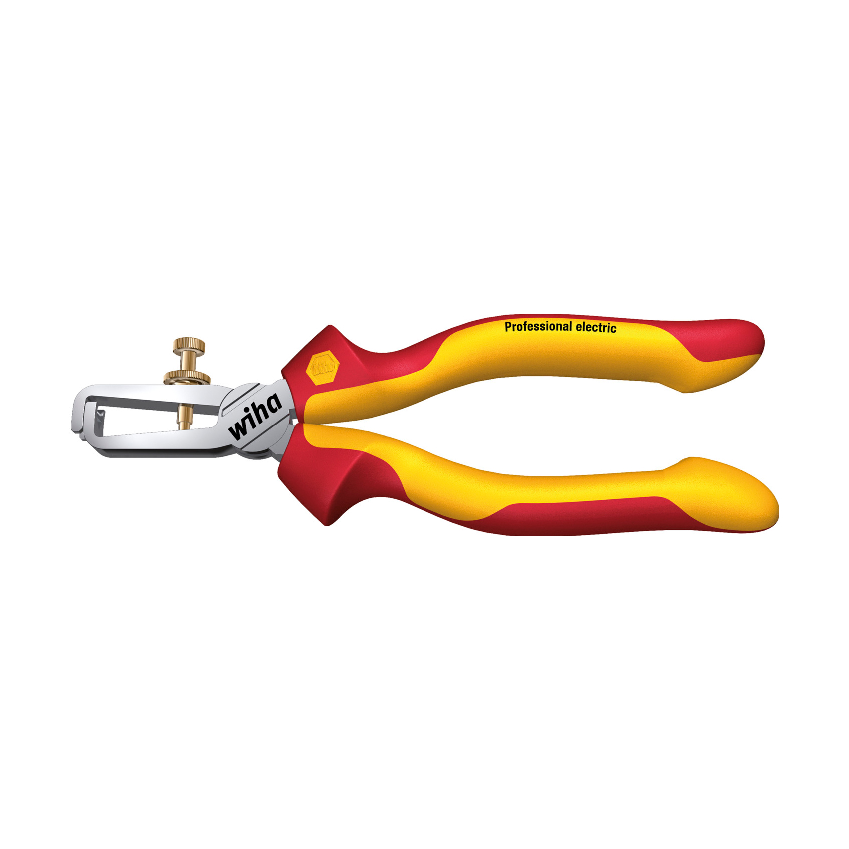 Съемник изоляции диэлектрический 160мм 10mm² Professional Electric Wiha Z55006 26847