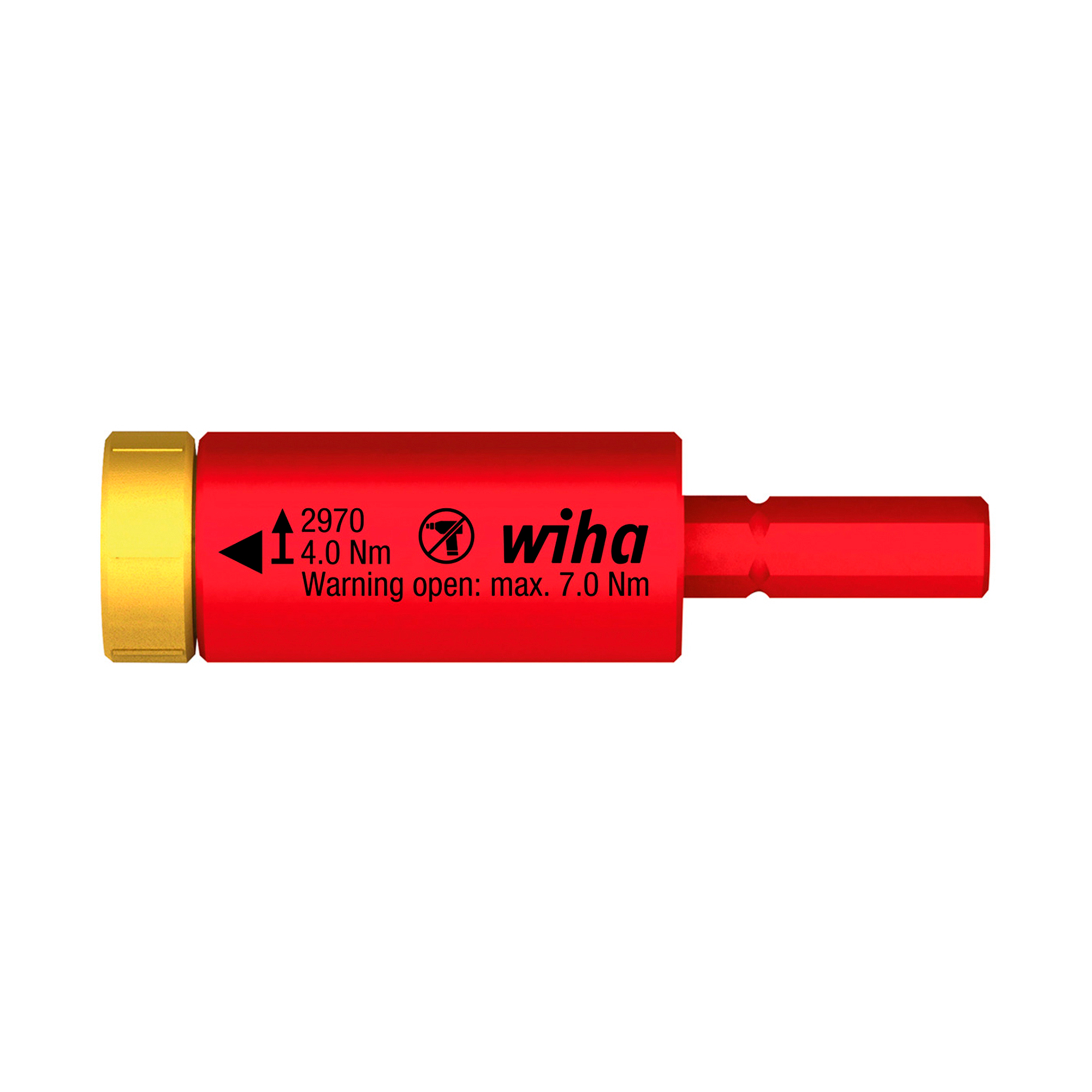 Адаптер диэлектрический EasyTorque Electric VDE 4,0Nm Wiha 2970 41345