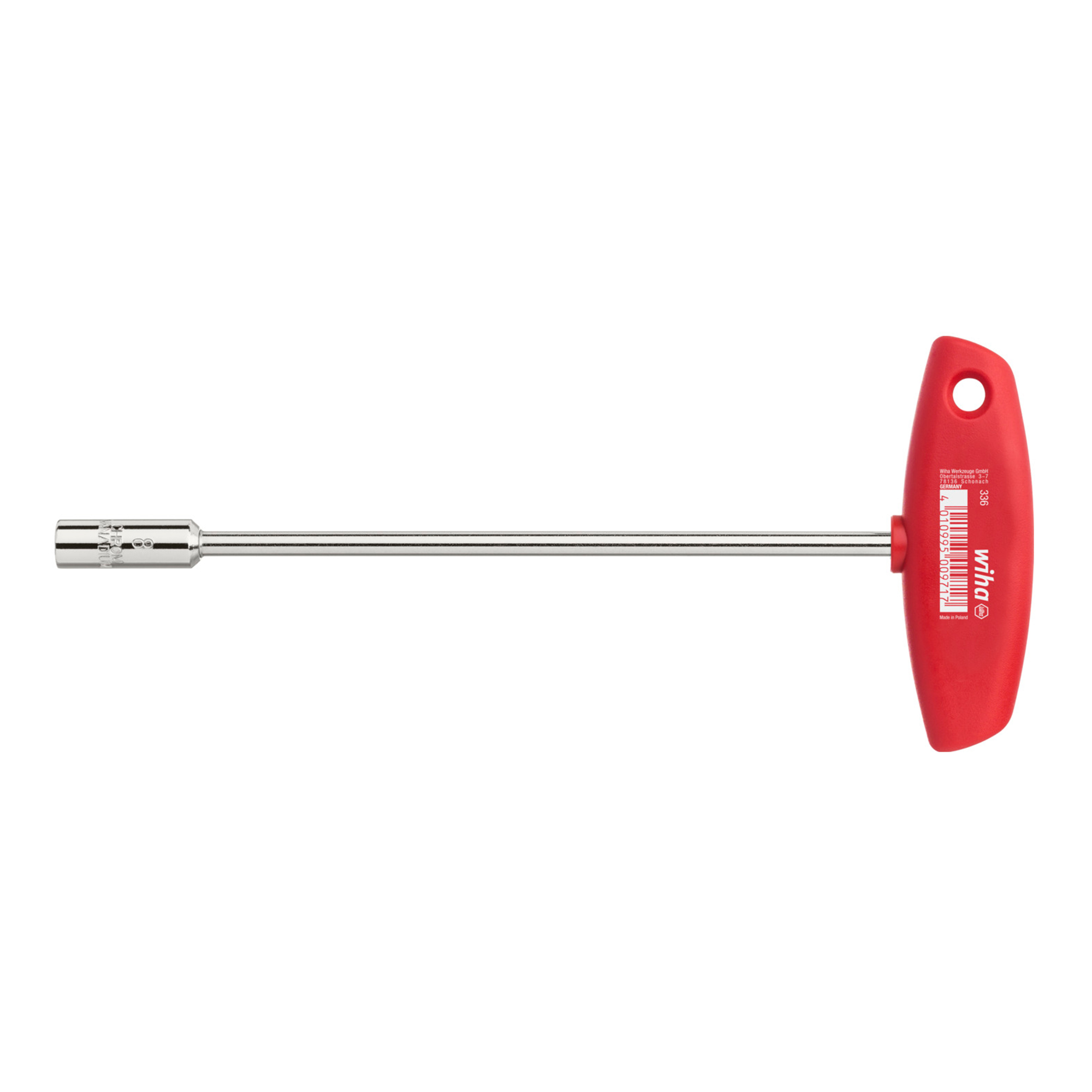 Ключ торцевой SW 13,0х125мм (Т-образный) Classic Wiha 336 00988