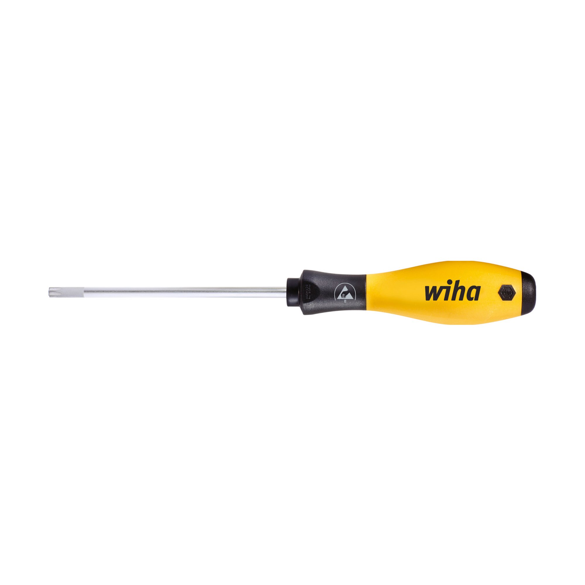 Отвертка SoftFinish TORX T6х60мм ESD Wiha 362ESD 27149