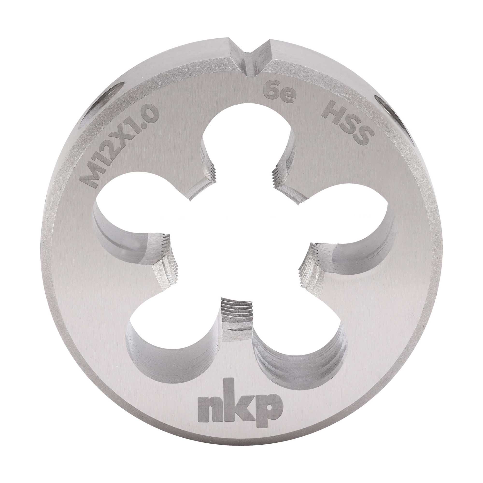 Плашка NKP М12х1,0 DINEN22568 HSS 6e 38х10мм 239123N