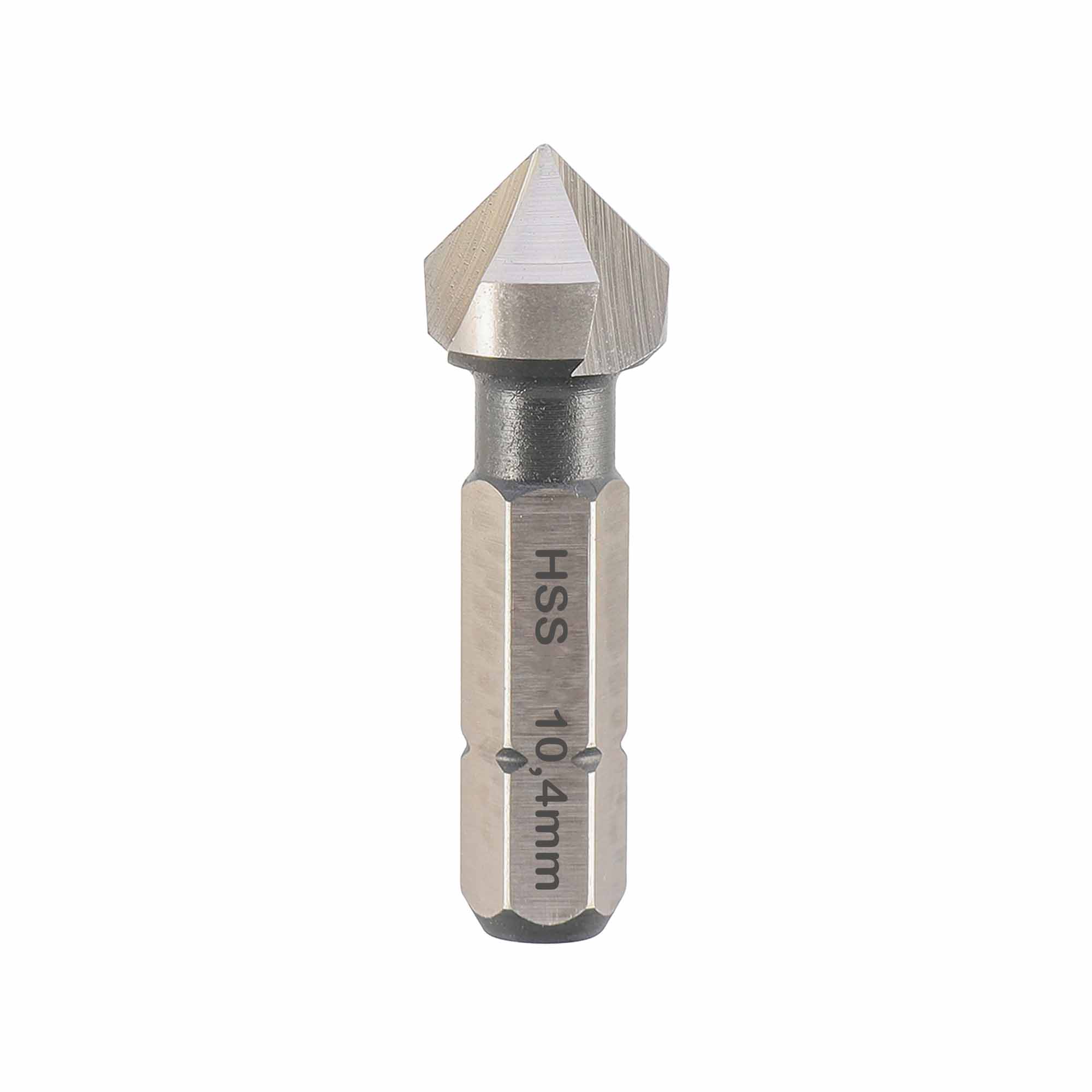 Зенковка-бита по металлу MASTER-TOOL 90° 10,4мм HSS-G 3z L34мм d1/4 102315PRO