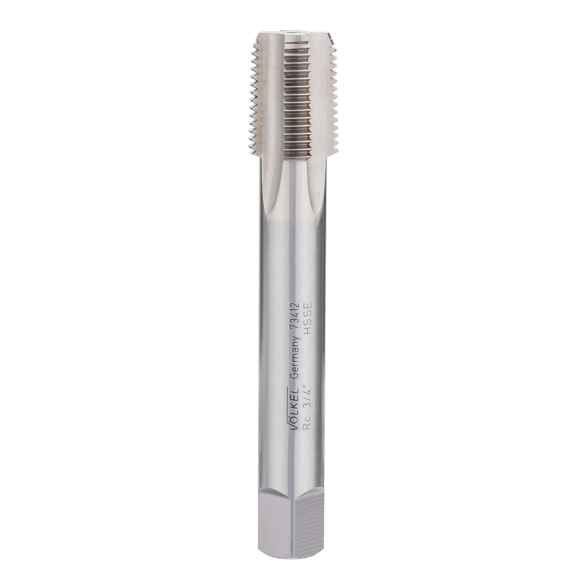 Метчик конический машинный Volkel HSSE Rc BSPT 3/4"-14 73412