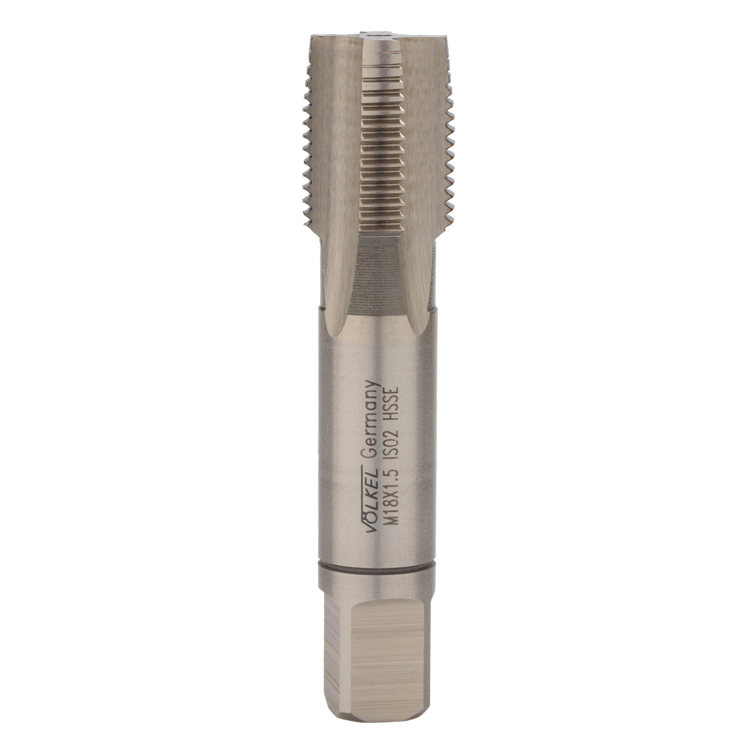 Метчик Volkel HSSE DIN2181 6h метрическая резьба М18х1,5 №1 56372-1