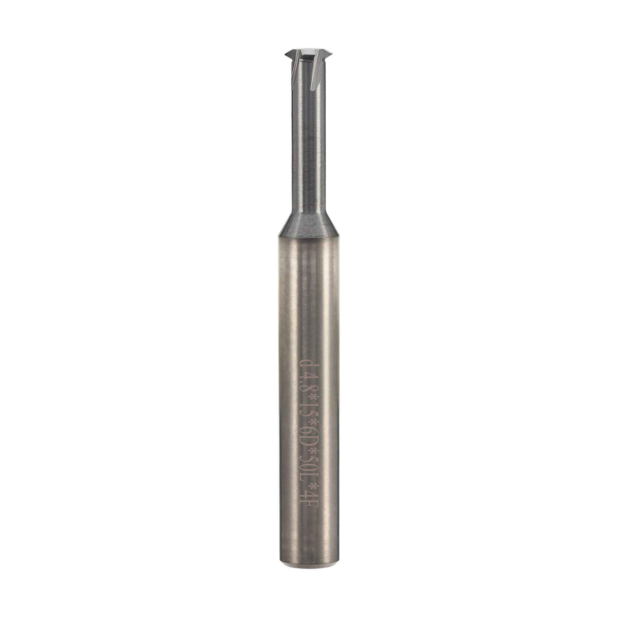 Резьбофреза 1-витковая М 6,0х1,0 48Hrc AlCrN 2,5xD 4F 60° BSKT BSE001S012