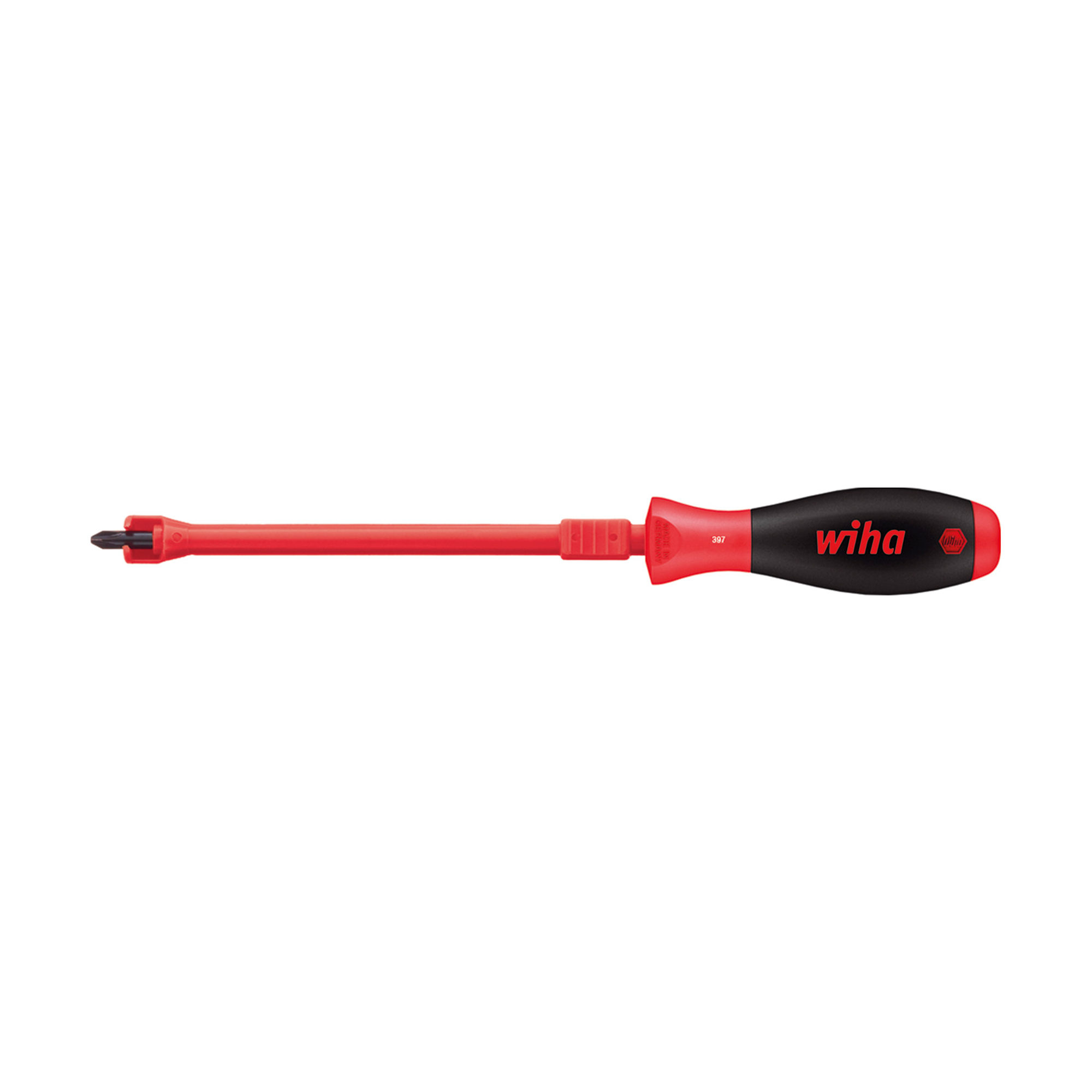 Отвертка SoftFinish PH2х175мм (Фиксатор крепежа) Wiha 397 32405