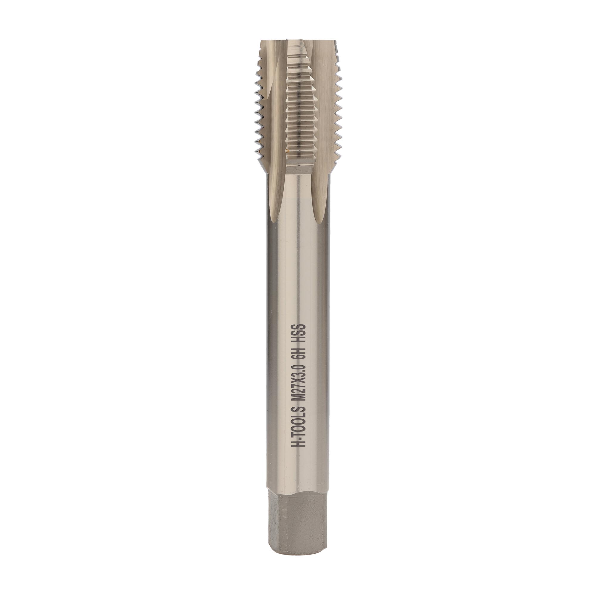 Метчик М27х3,0 (Машинный) DIN376 HSS-G 6h B/4-5P 160мм a=16 H-Tools 101100-D2-0270
