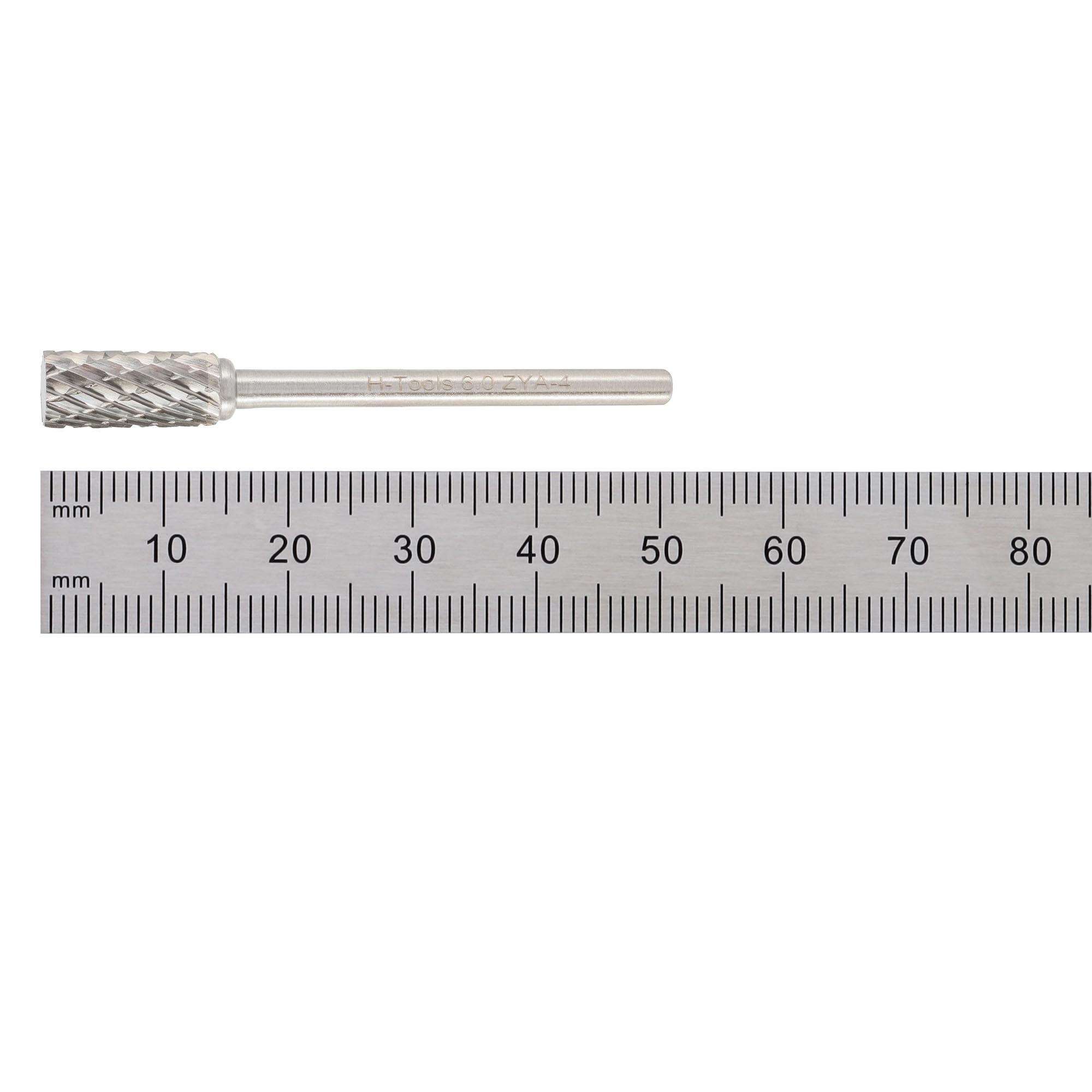 Бор-фреза твердосплавная H-Tools A(ZYA) 6,0x13x51x3мм HM 116054HT