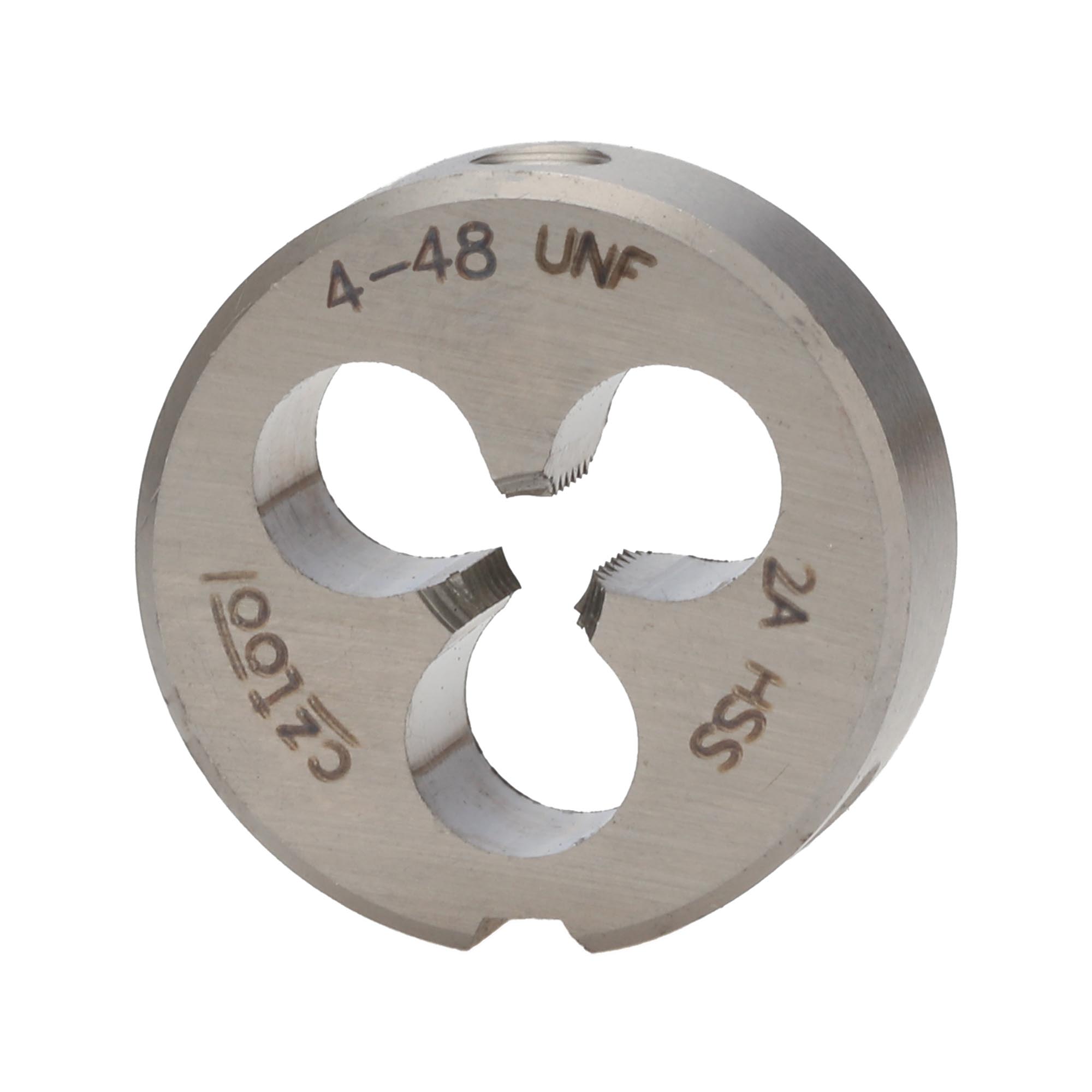 Плашка дюймовая Bucovice Tools UNF №4-48 HSS DIN EN 22568 2A 20x5мм 246004BT
