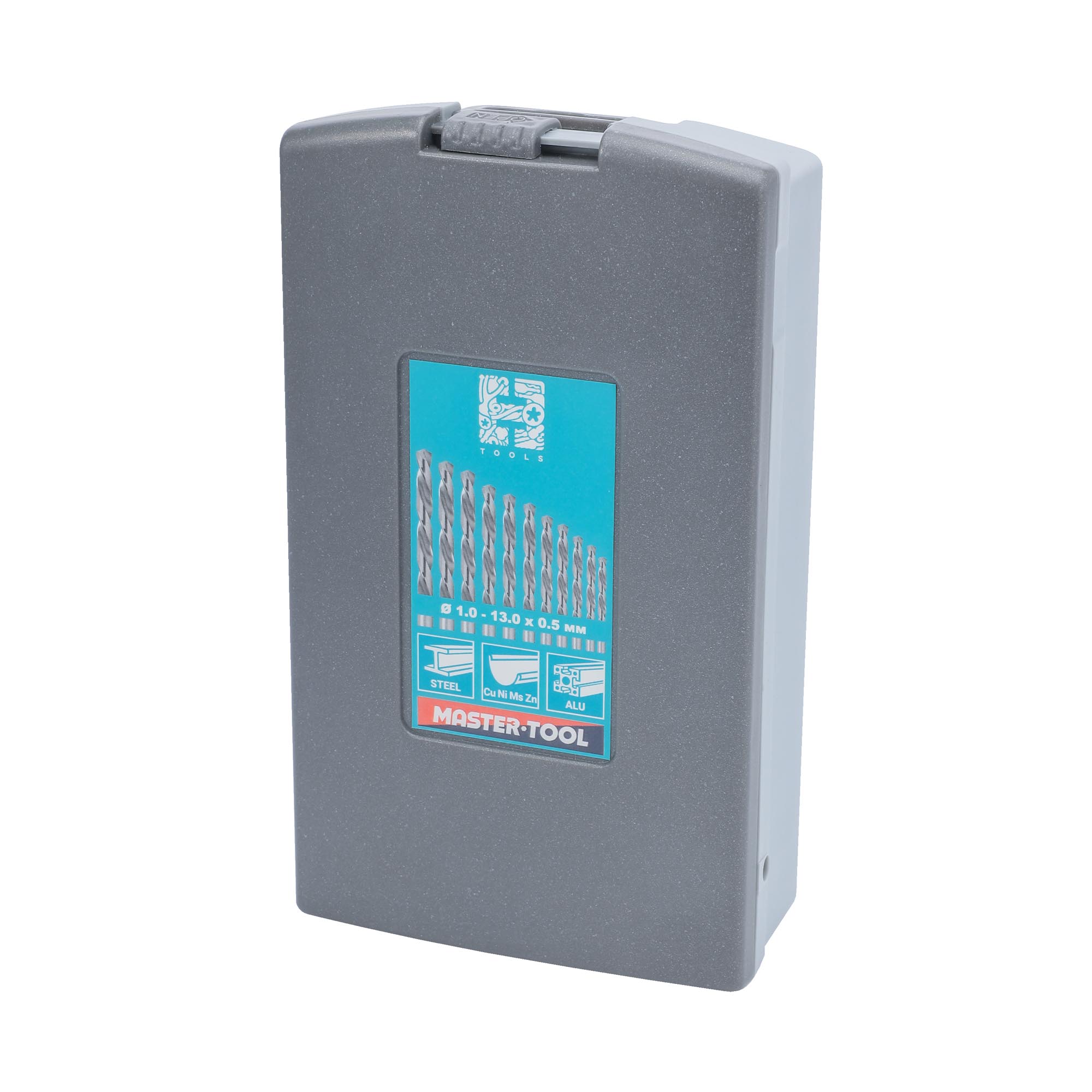 Набор сверл по металлу H-Tools 1-13мм 25шт HSS-G 135° DIN338 214215ROHT