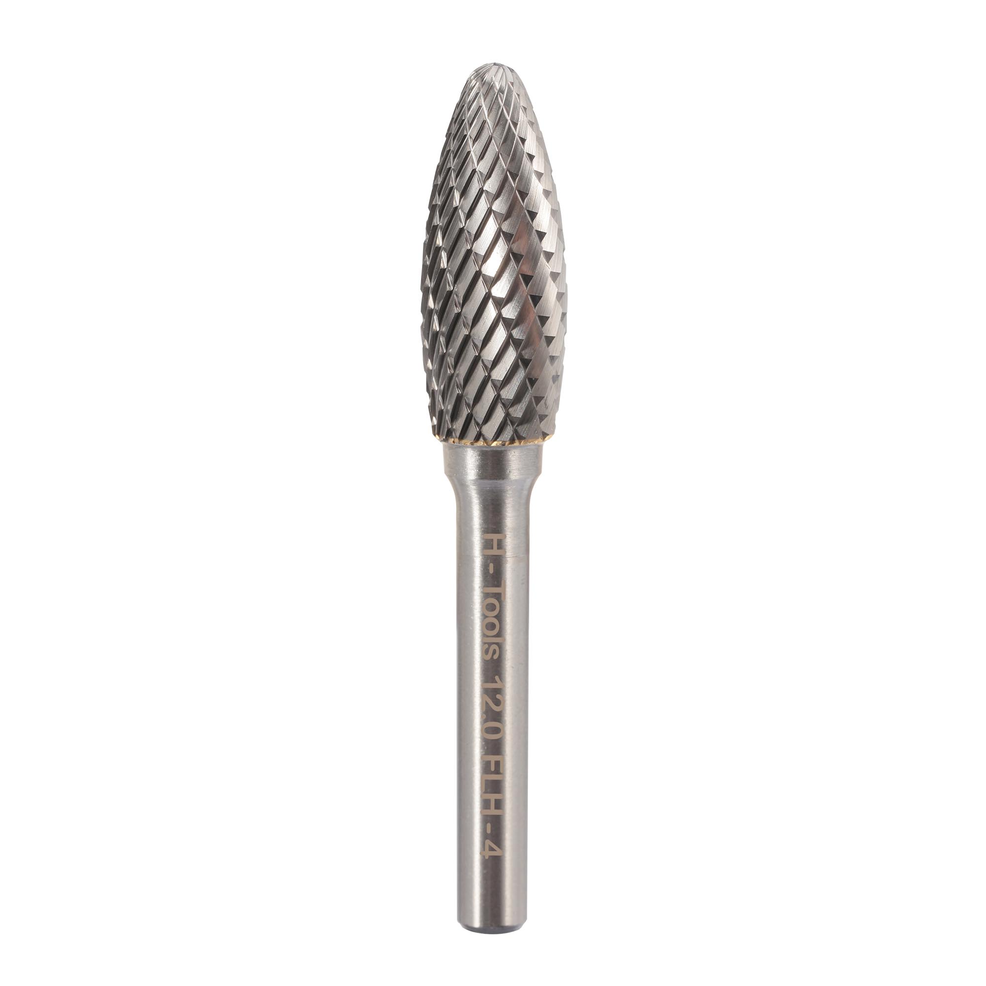 Бор-фреза твердосплавная H-Tools H(FLH) 12,0x30x70x6мм HM 116220HT