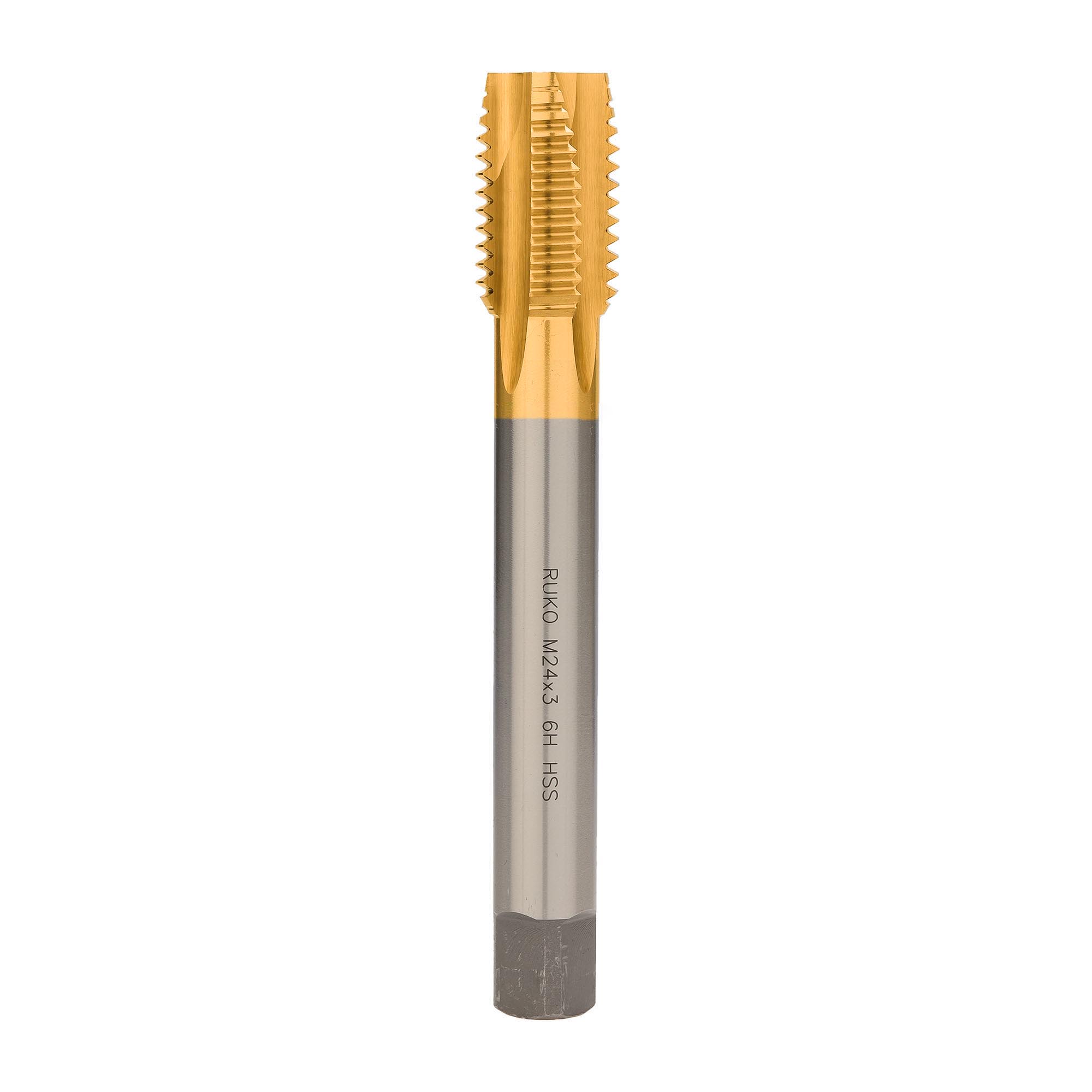 Метчик машинный Ruko HSS DIN376 6h метрическая резьба М24х3,0 232240T