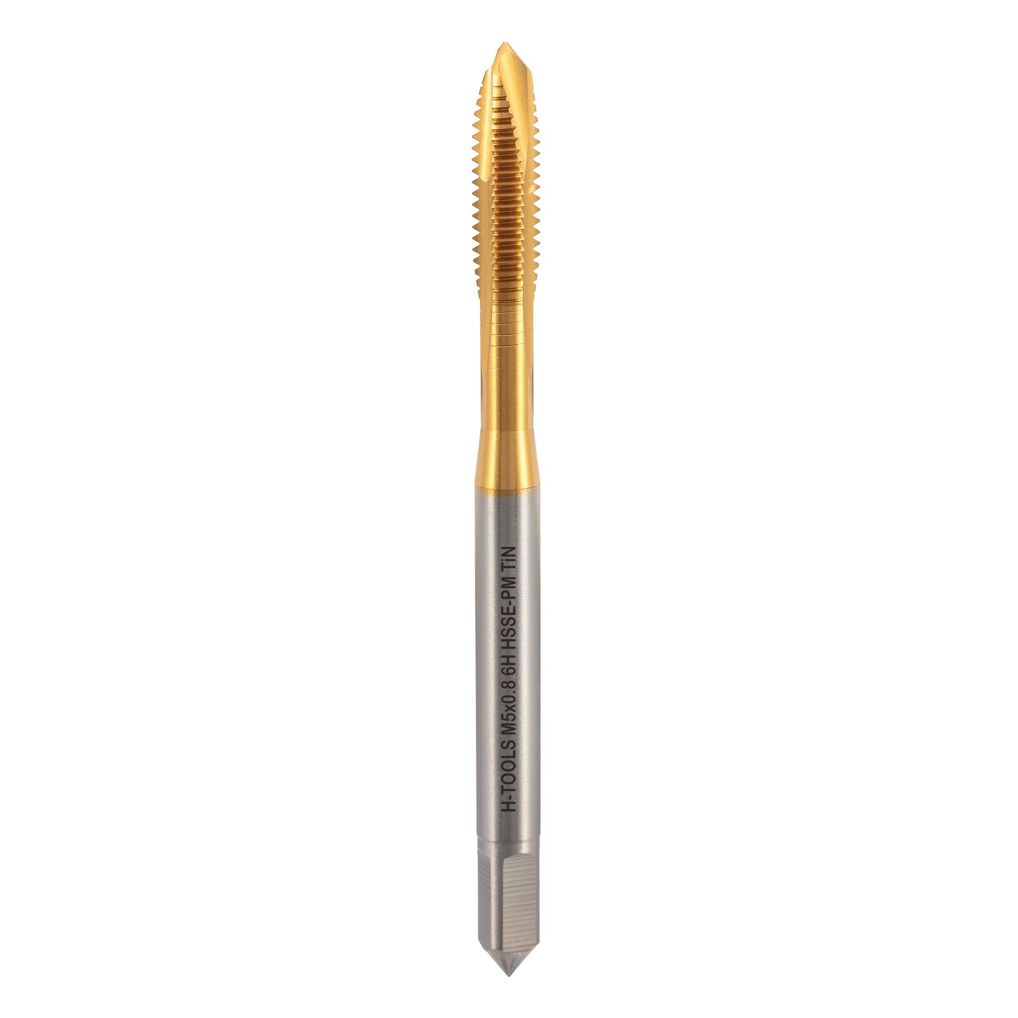 Метчик машинный H-Tools HSSEPM TiN DIN371B 6h М5х0,8 30033THT
