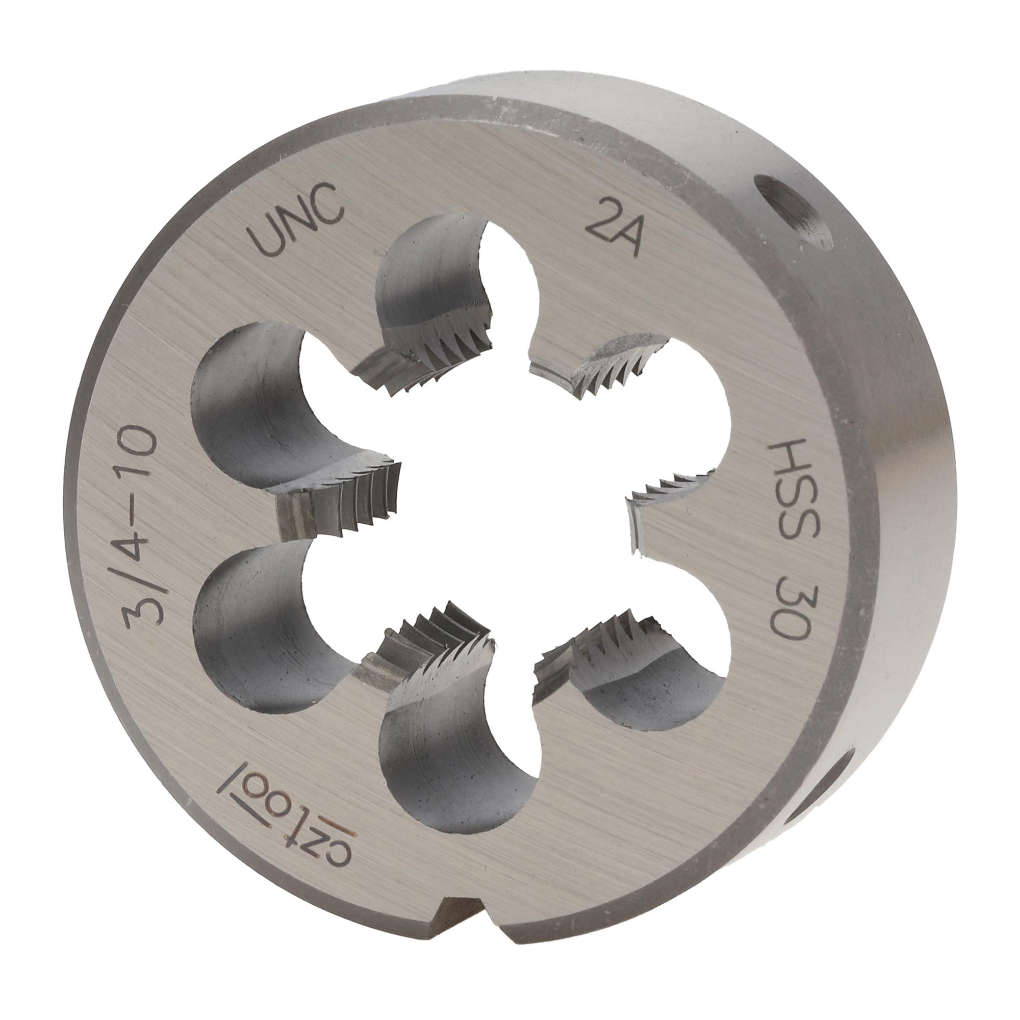 Плашка дюймовая Bucovice Tools UNC 3/4"-10 HSS DIN EN 22568 2A 45x18мм 245340BT