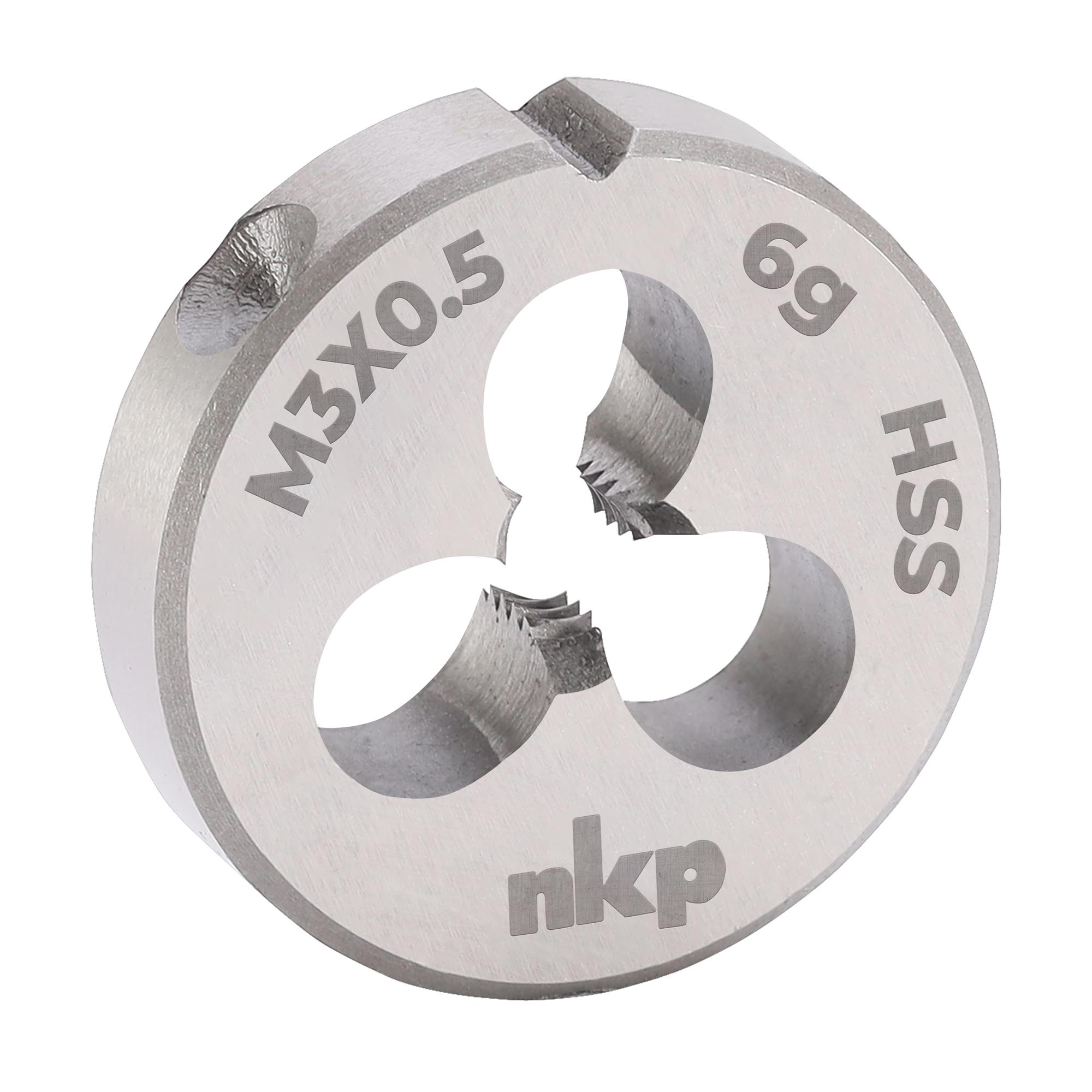 Плашка NKP М3х0,5 DINEN22568 HSS 6g 20х5мм 240030N