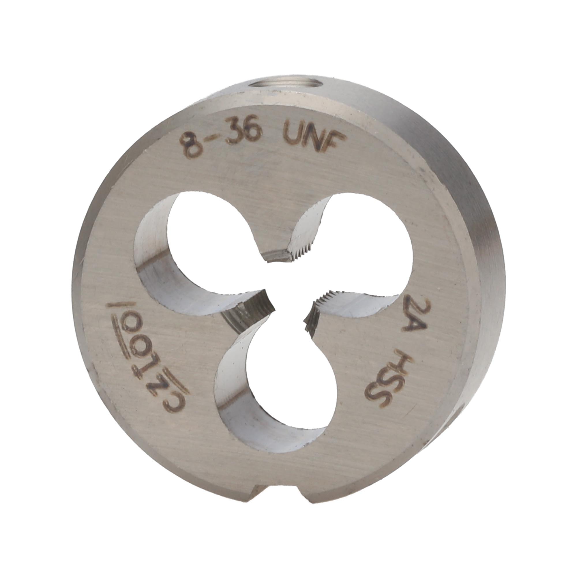 Плашка дюймовая Bucovice Tools UNF №8-36 HSS DIN EN 22568 2A 20x7мм 246008BT